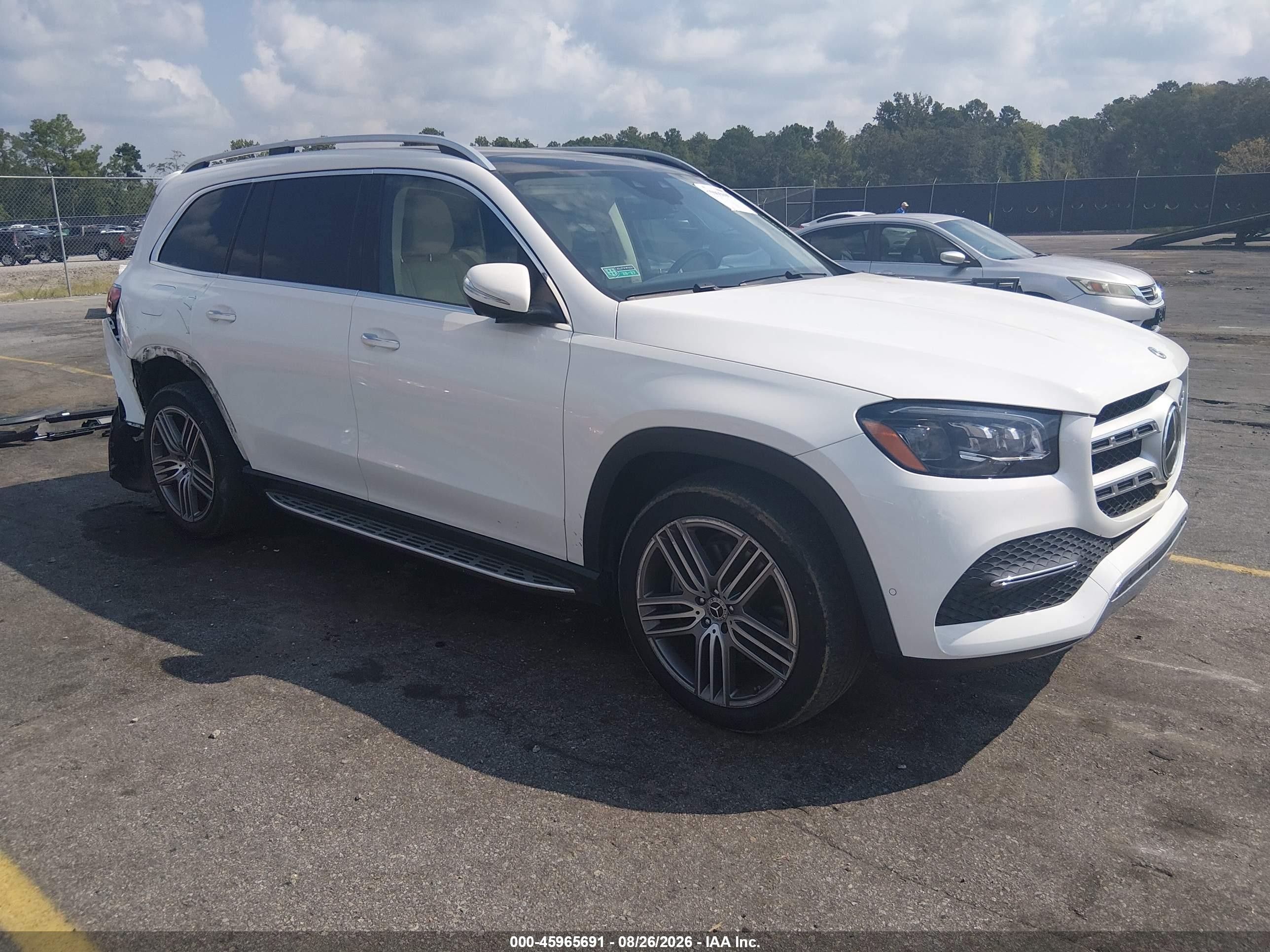2021 Mercedes-Benz GLS-Class VIN 4JGFF5KE3MA450588 — IAAI salvage auction photo
