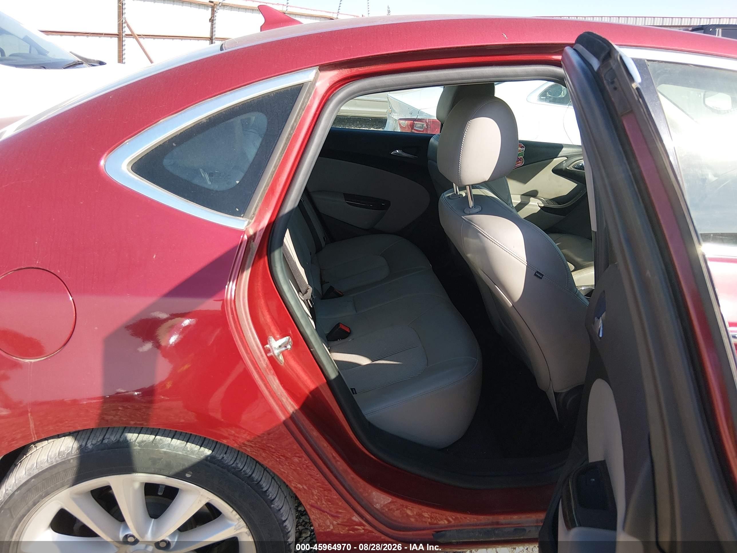 2012 Buick Verano VIN 1G4PP5SK8C4180326 IAAI salvage auction — Unknown, Wait Title, sold $575 on 2026-09-20 (photo 8)