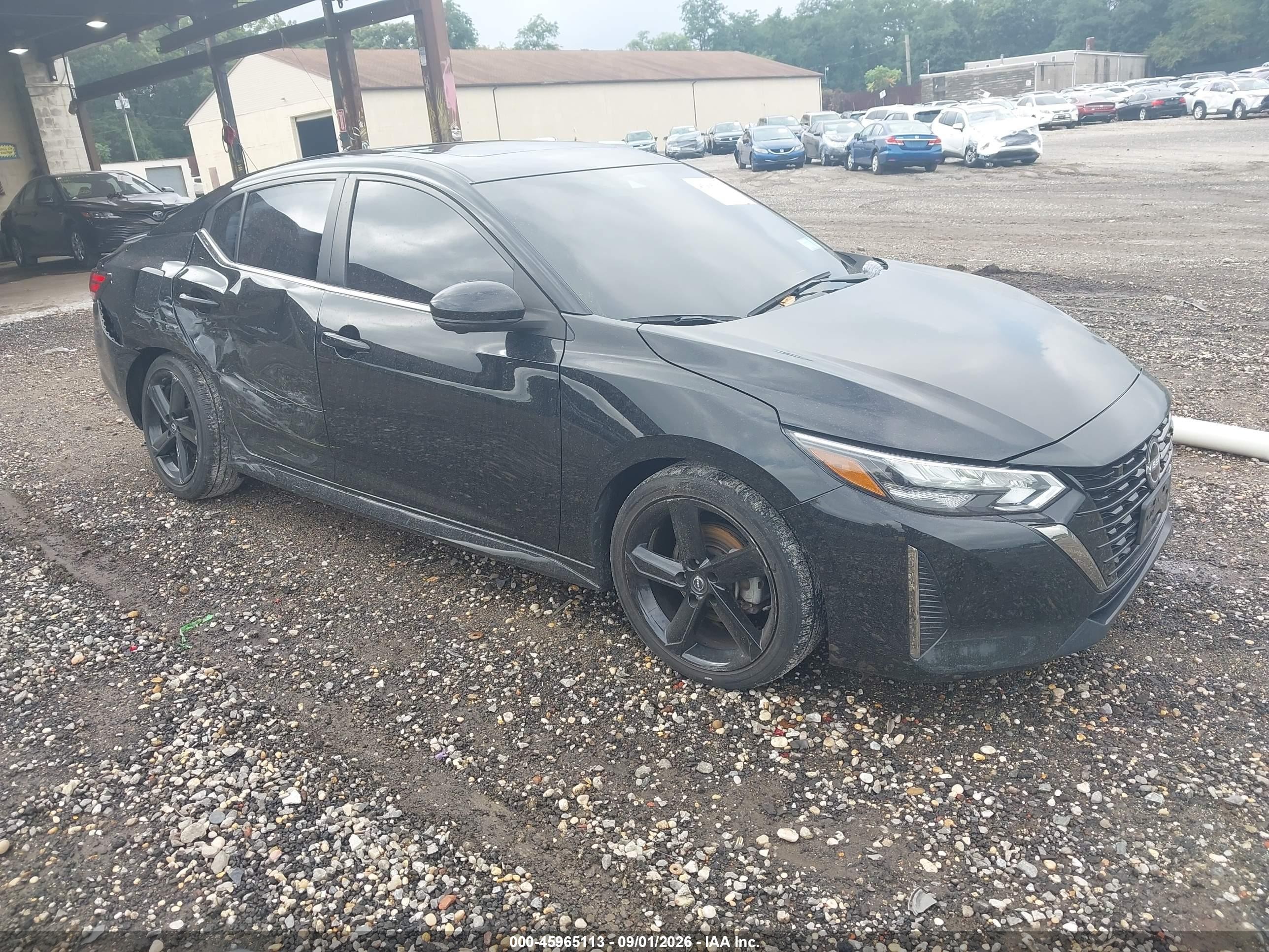 2024 Nissan Sentra VIN 3N1AB8DV8RY296586 — IAAI salvage auction photo
