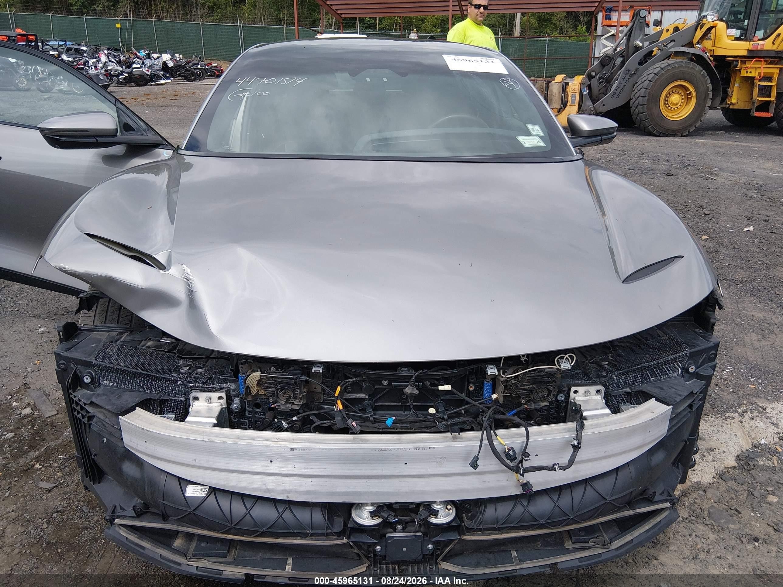 2023 Lucid Air VIN 50EA1TEA9PA002317 IAAI salvage auction — Front End, Salvage (Pennsylvania), sold $10,300 on 2026-09-08 (photo 6)