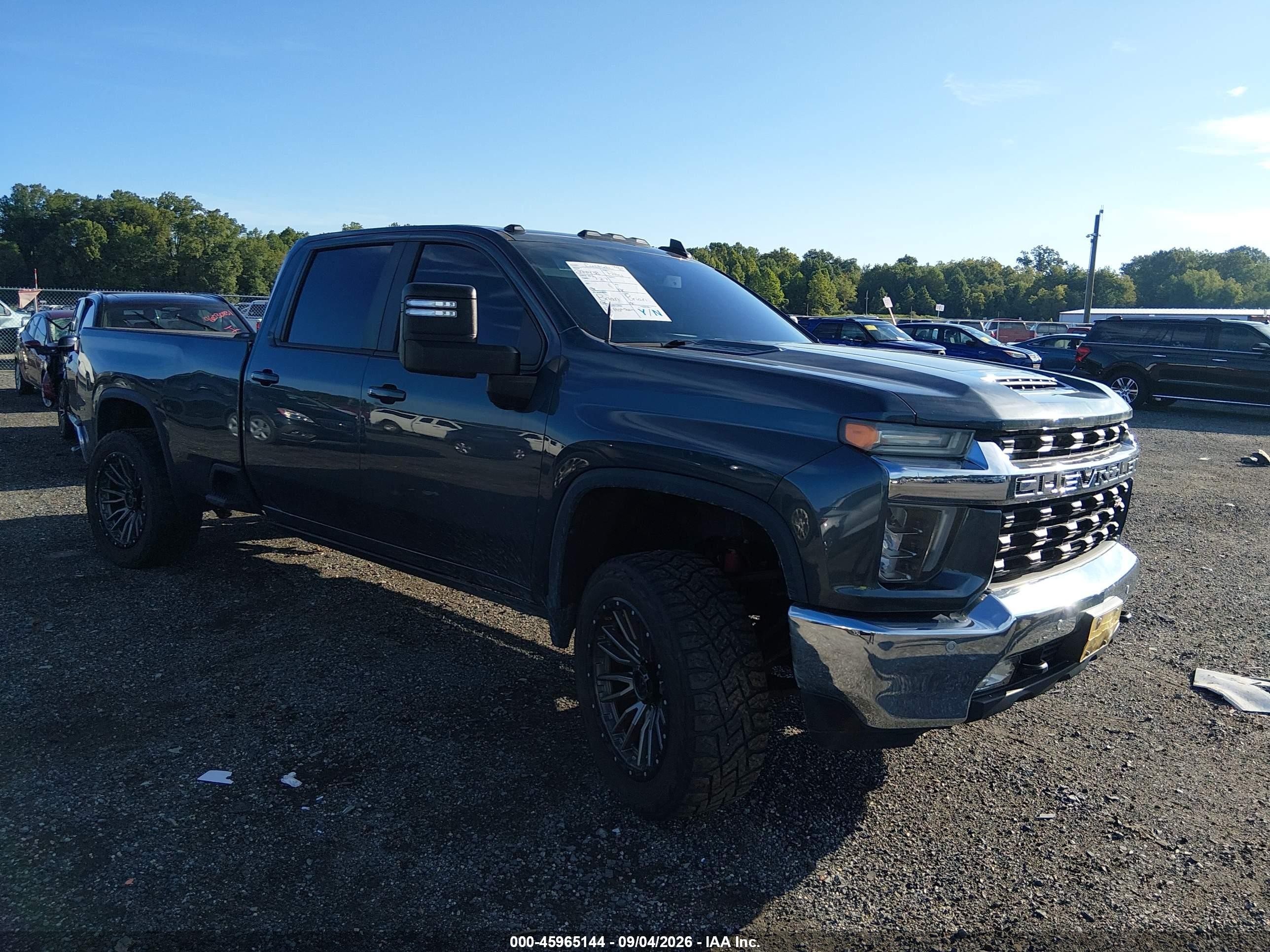 2020 Chevrolet Silverado 2500 VIN 1GC4YNE79LF326751 — IAAI salvage auction photo