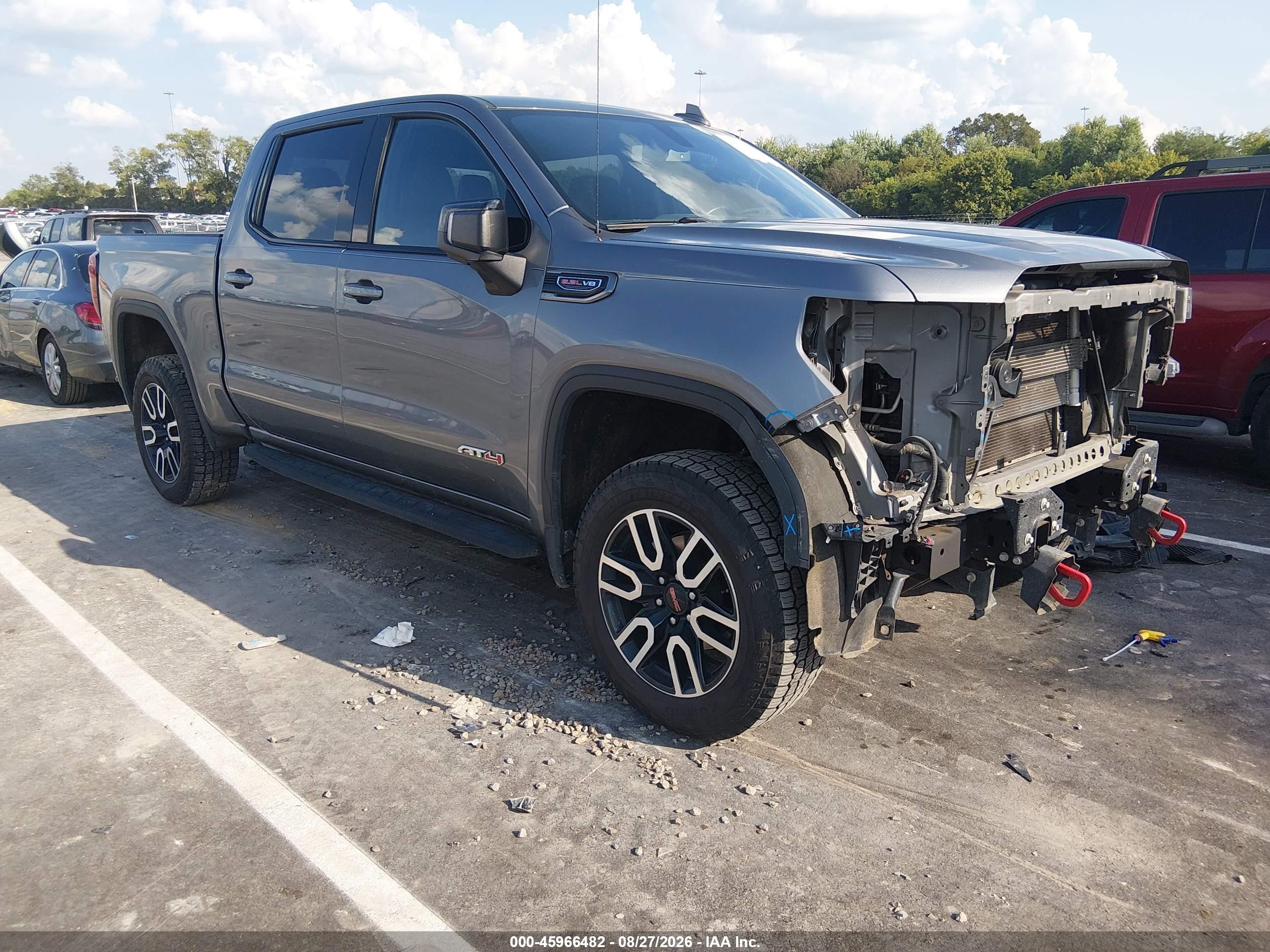 2021 GMC Sierra 1500 VIN 3GTP9EEL0MG469577 — IAAI salvage auction photo