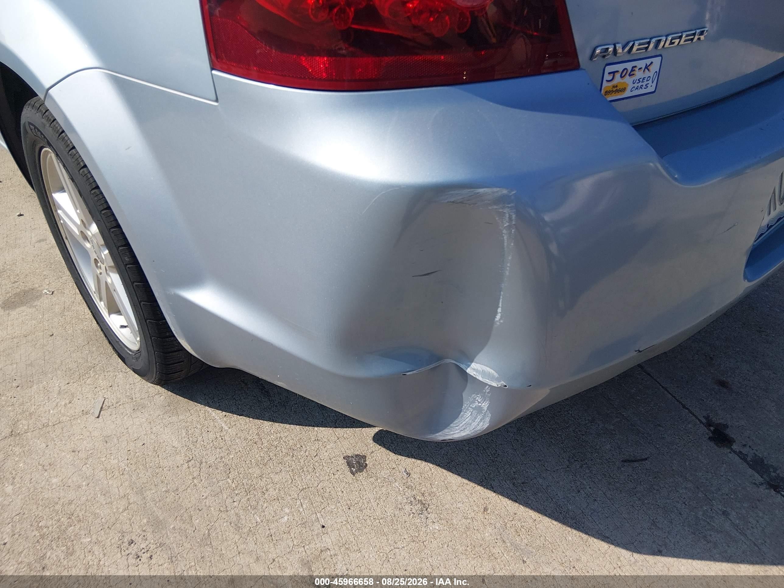 2013 Dodge Avenger VIN 1C3CDZCB1DN590595 IAAI salvage auction — Normal Wear, Clear (Missouri), sold $575 on 2026-09-27 (photo 5)