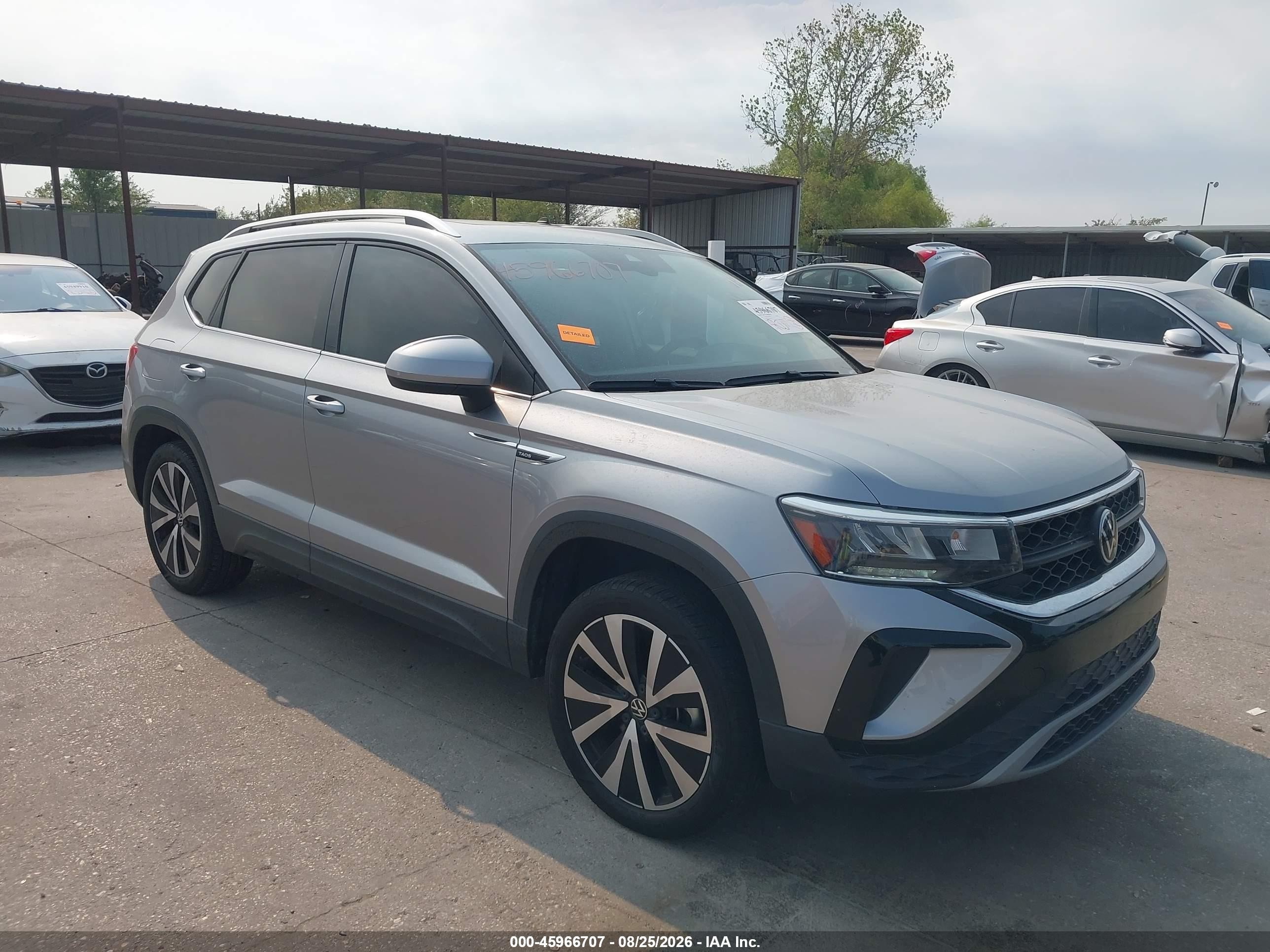 2023 Volkswagen Taos VIN 3VVEX7B24PM316437 — IAAI salvage auction photo