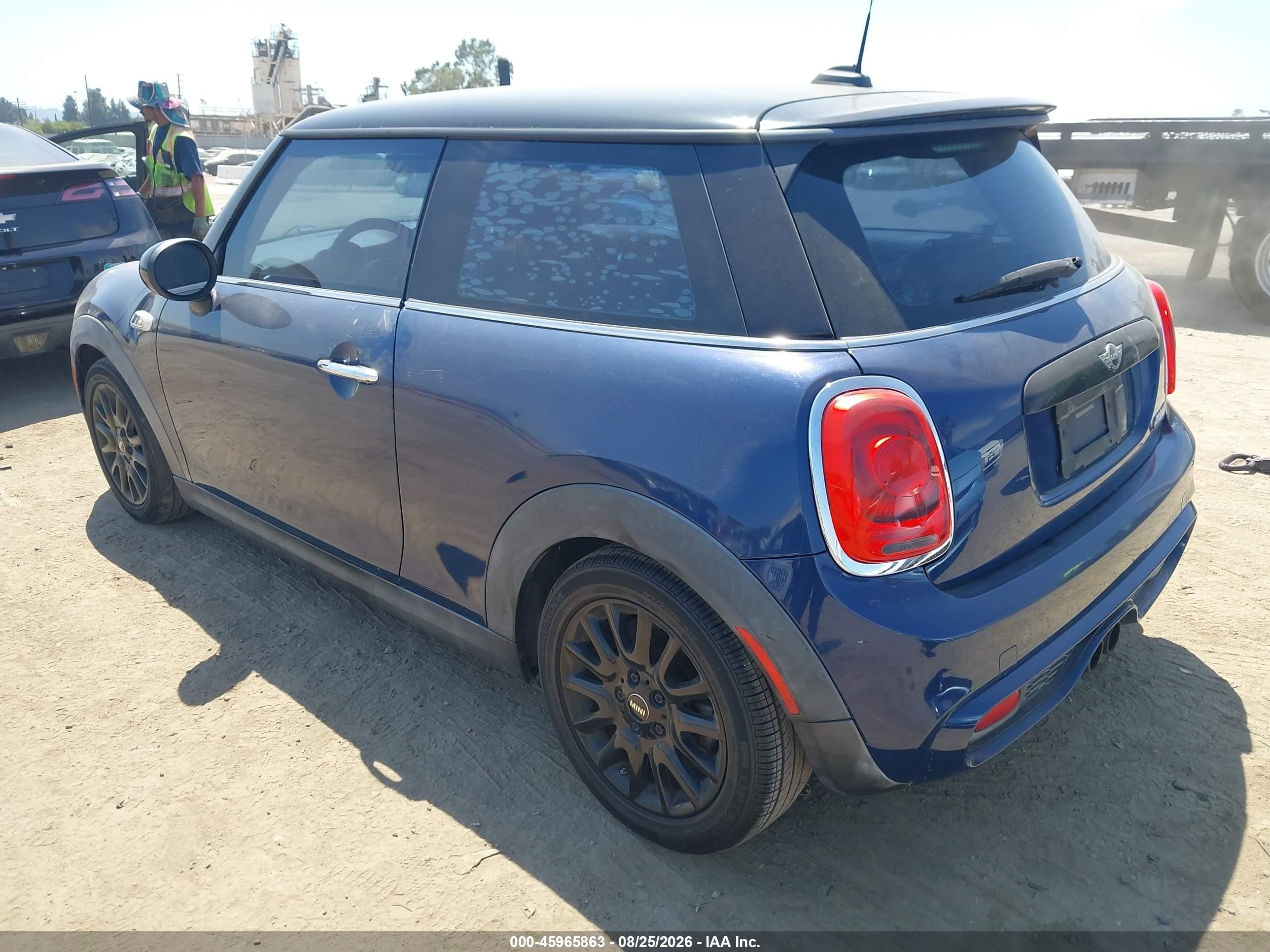 2014 Mini Hardtop VIN WMWXM7C52ET986511 IAAI salvage auction — Front End, Salvage (California), sold $900 on 2026-09-14 (photo 3)