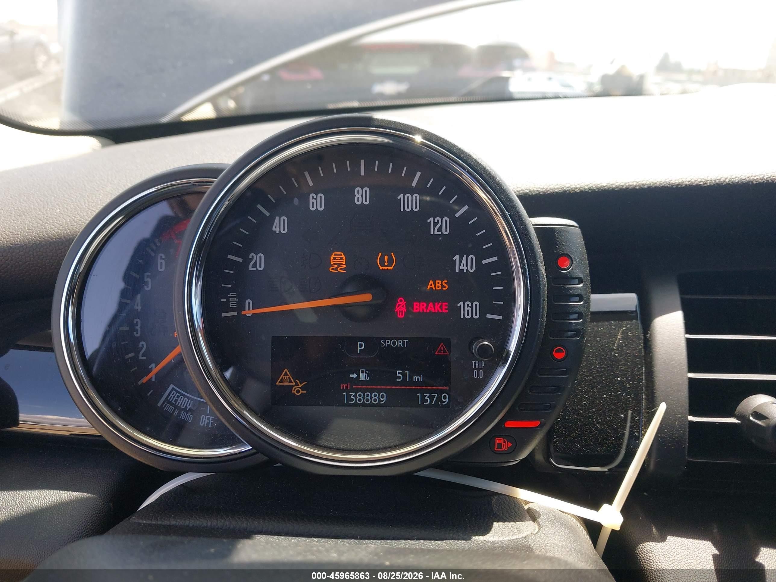 2014 Mini Hardtop VIN WMWXM7C52ET986511 IAAI salvage auction — Front End, Salvage (California), sold $900 on 2026-09-14 (photo 7)