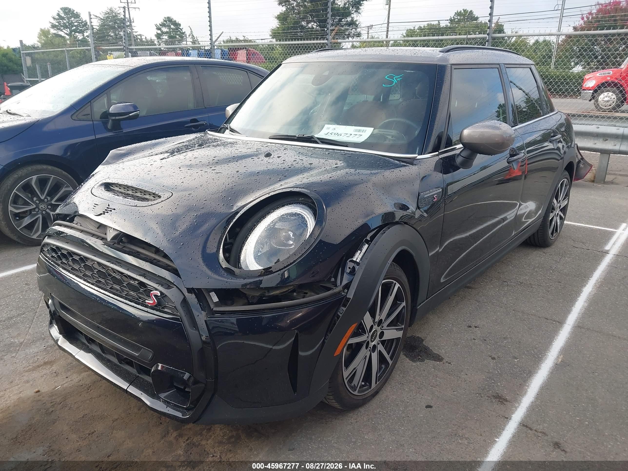 2022 Mini Cooper VIN WMW53DK05N2S19174 IAAI salvage auction — Unknown, Salvage (North Carolina), sold $3,950 on 2026-09-24 (photo 2)