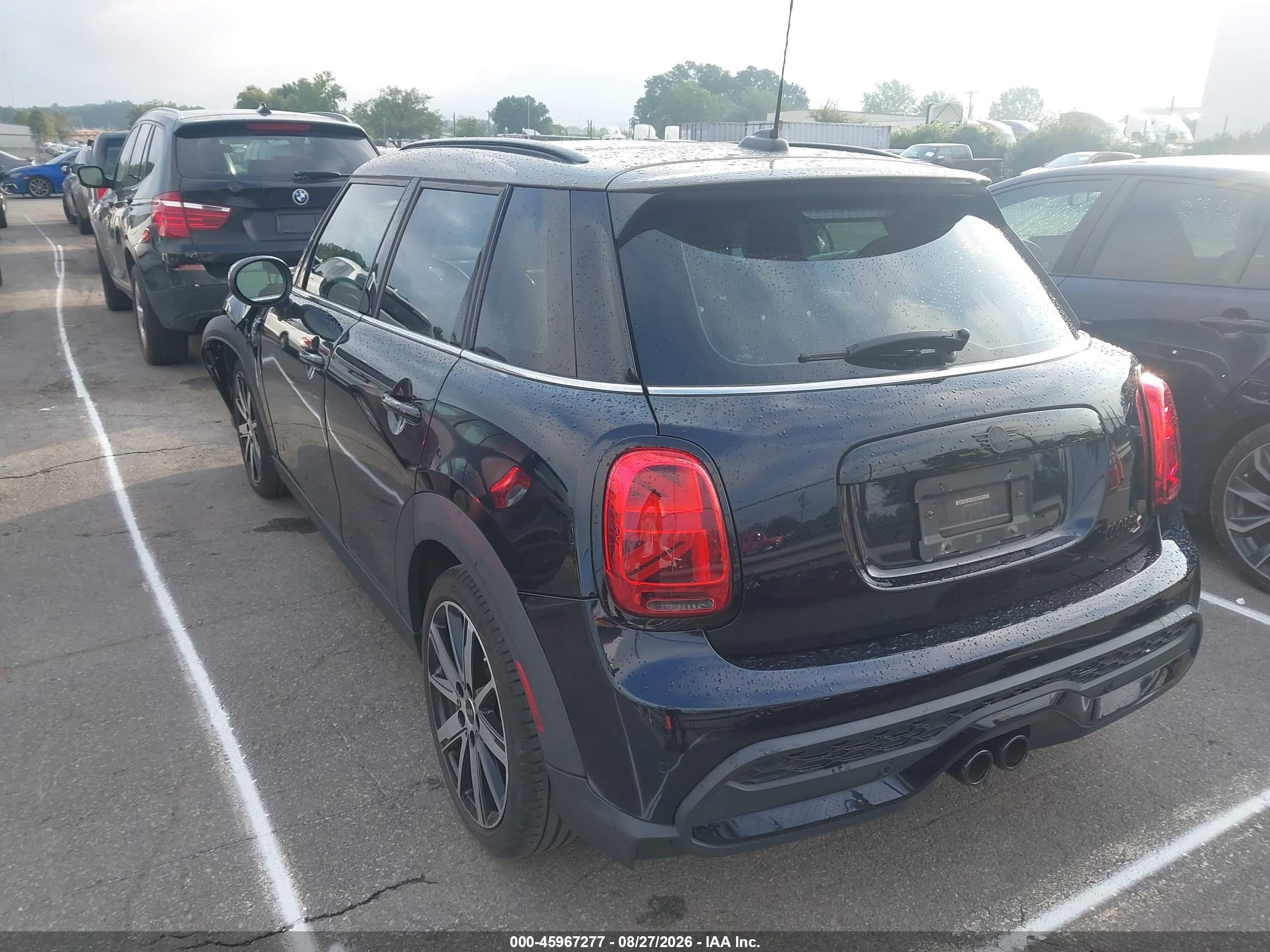 2022 Mini Cooper VIN WMW53DK05N2S19174 IAAI salvage auction — Unknown, Salvage (North Carolina), sold $3,950 on 2026-09-24 (photo 3)