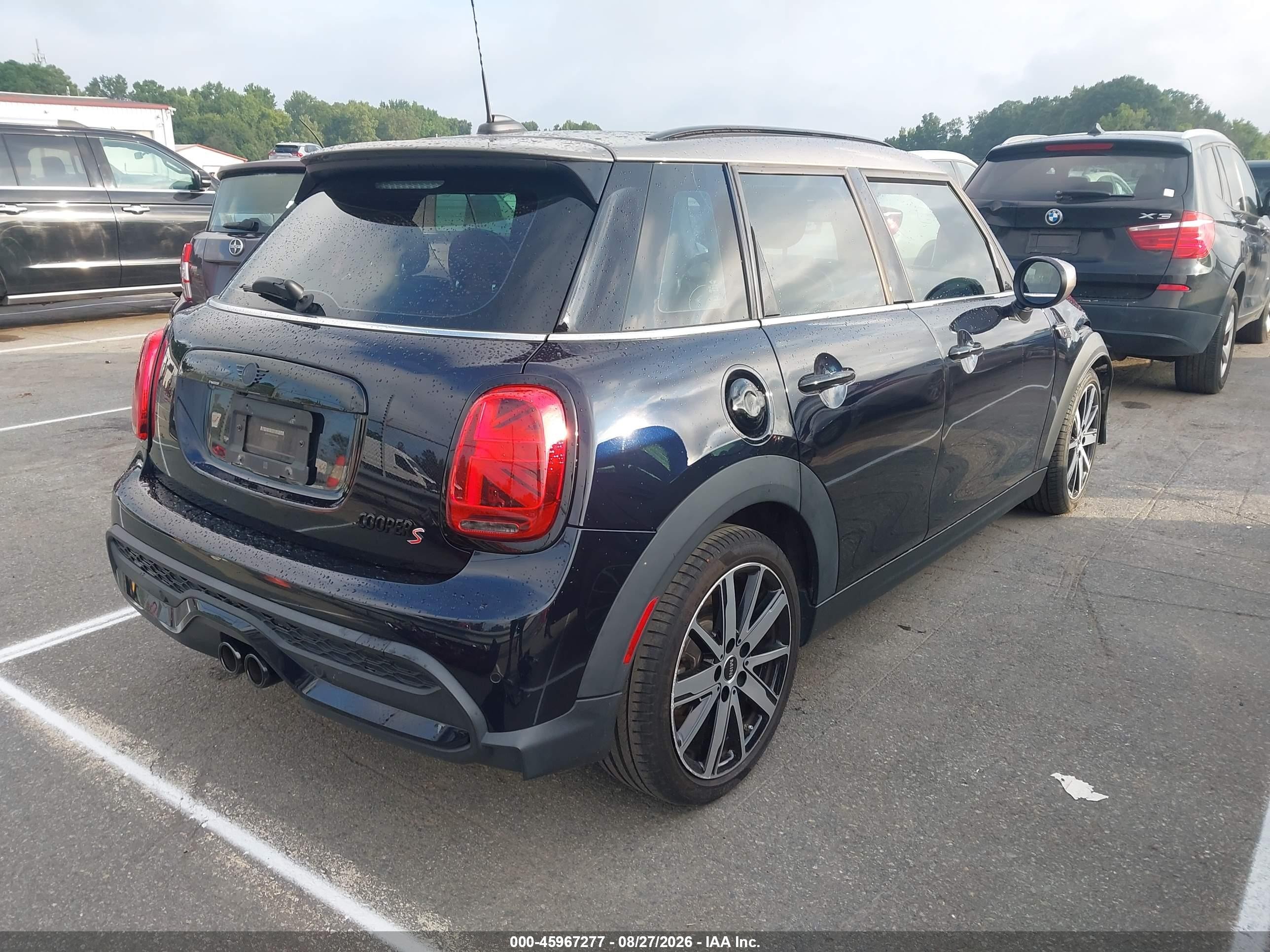 2022 Mini Cooper VIN WMW53DK05N2S19174 IAAI salvage auction — Unknown, Salvage (North Carolina), sold $3,950 on 2026-09-24 (photo 4)