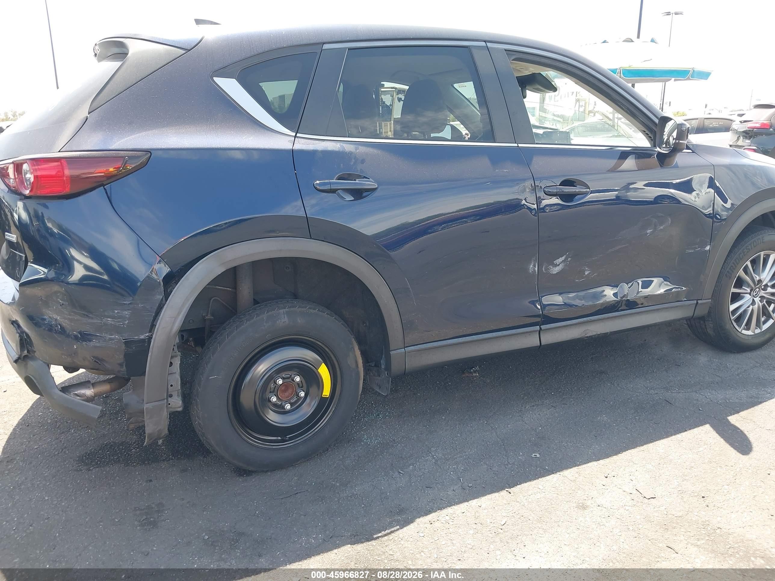 2017 Mazda CX-5 VIN JM3KFACL3H0151386 IAAI salvage auction — Rear End, Wait Title, sold $4,300 on 2026-09-21 (photo 6)