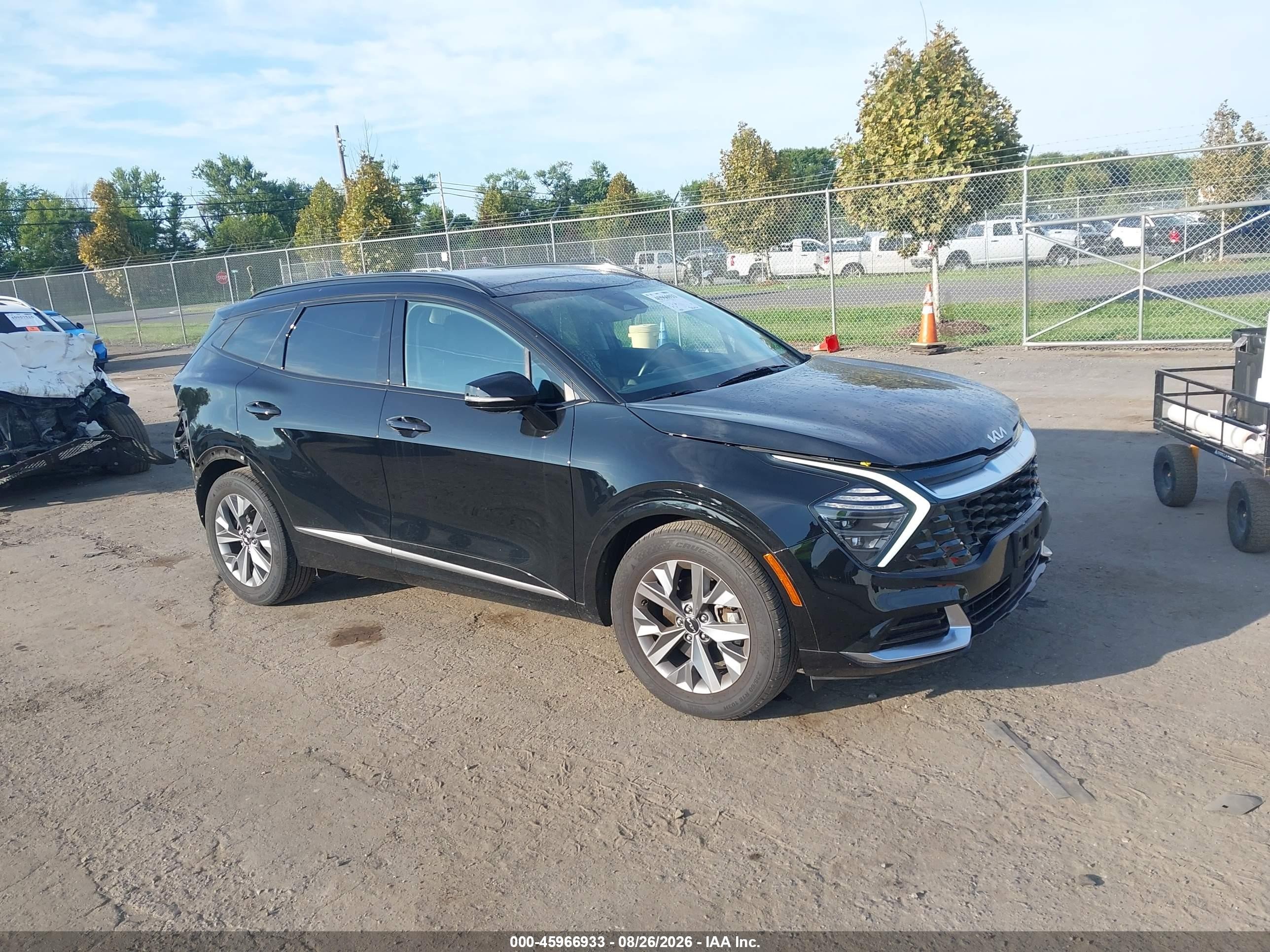 2025 Kia Sportage VIN 5XYK43DF2SG254514 — IAAI salvage auction photo
