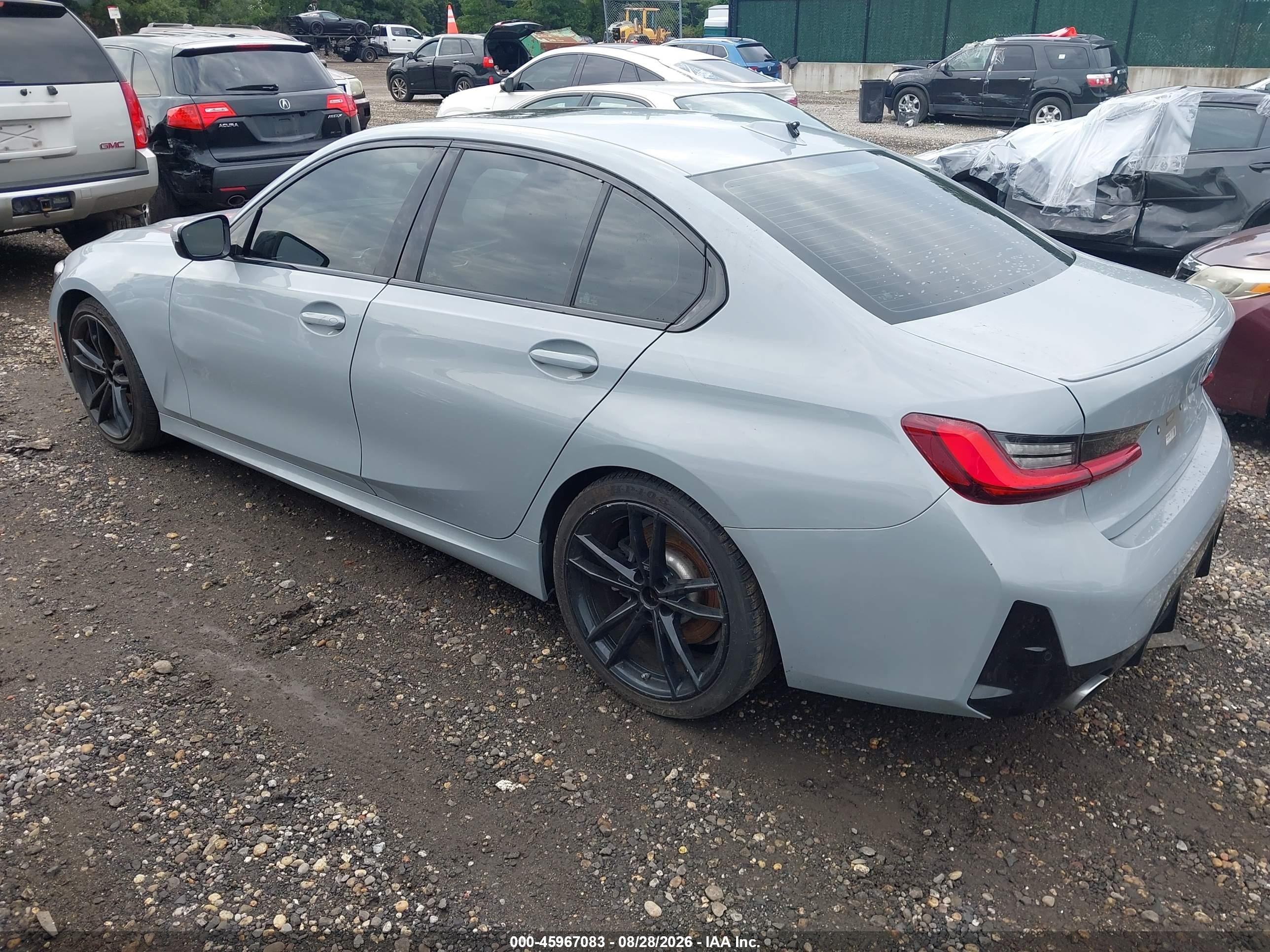 2023 BMW 3 Series VIN 3MW69FF06P8D02240 IAAI salvage auction — Water/Flood, Mv-907A (New York), sold $13,000 on 2026-09-25 (photo 3)