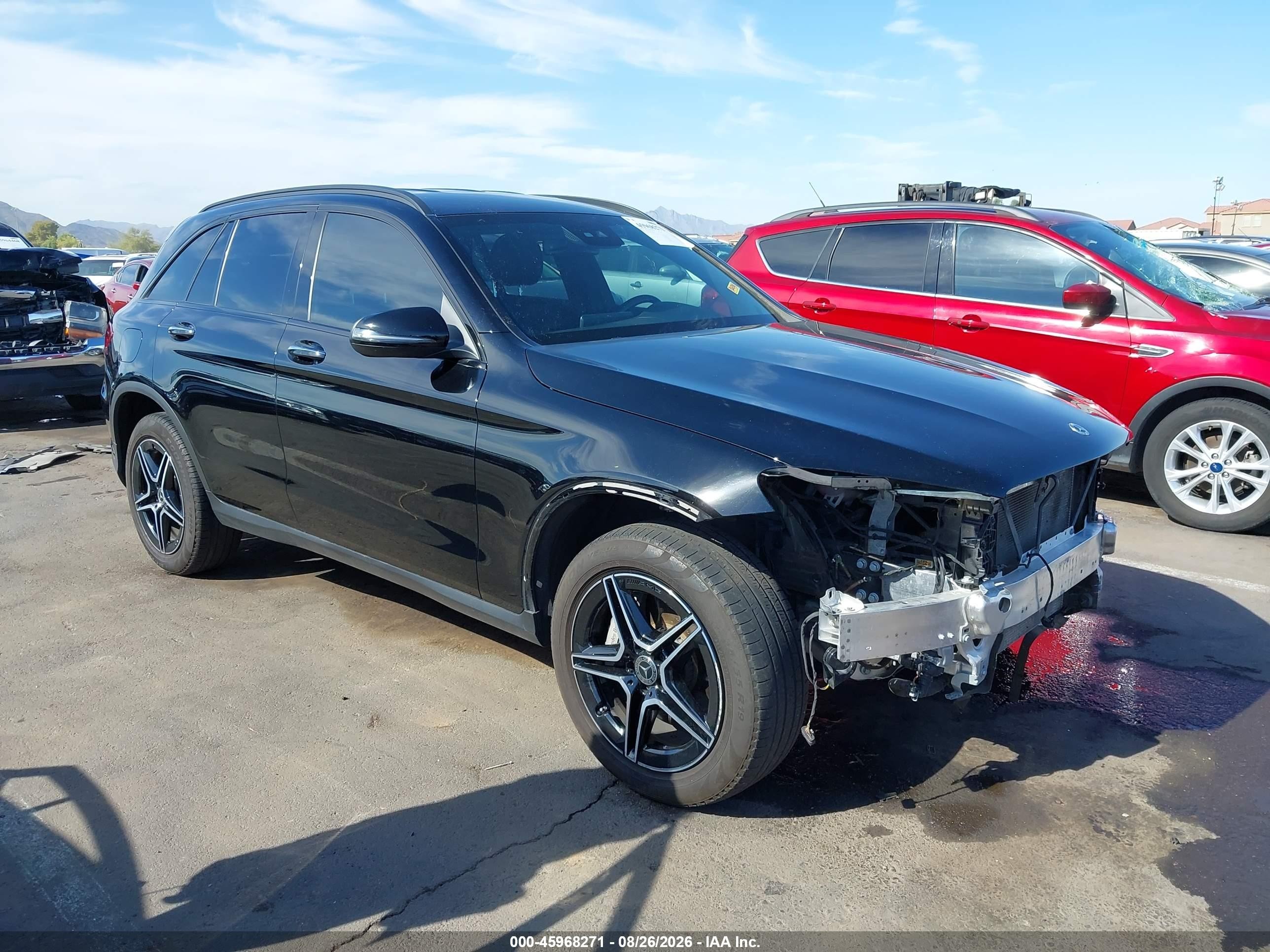2022 Mercedes-Benz GLC-Class VIN W1N0G8DB3NV385465 — IAAI salvage auction photo