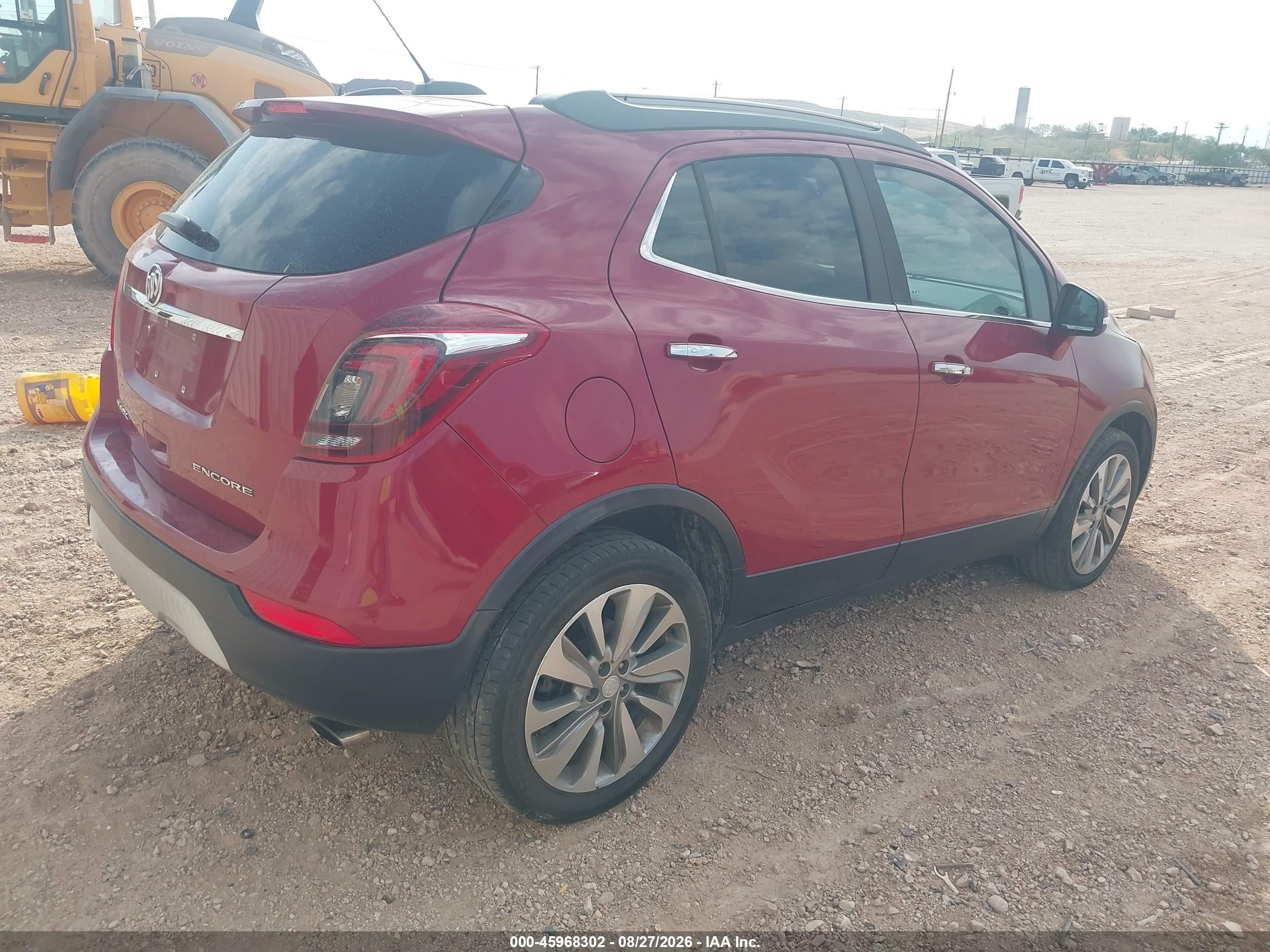 2017 Buick Encore VIN KL4CJASBXHB237961 IAAI salvage auction — Front End, Salvage (Texas), sold $875 on 2026-09-07 (photo 4)