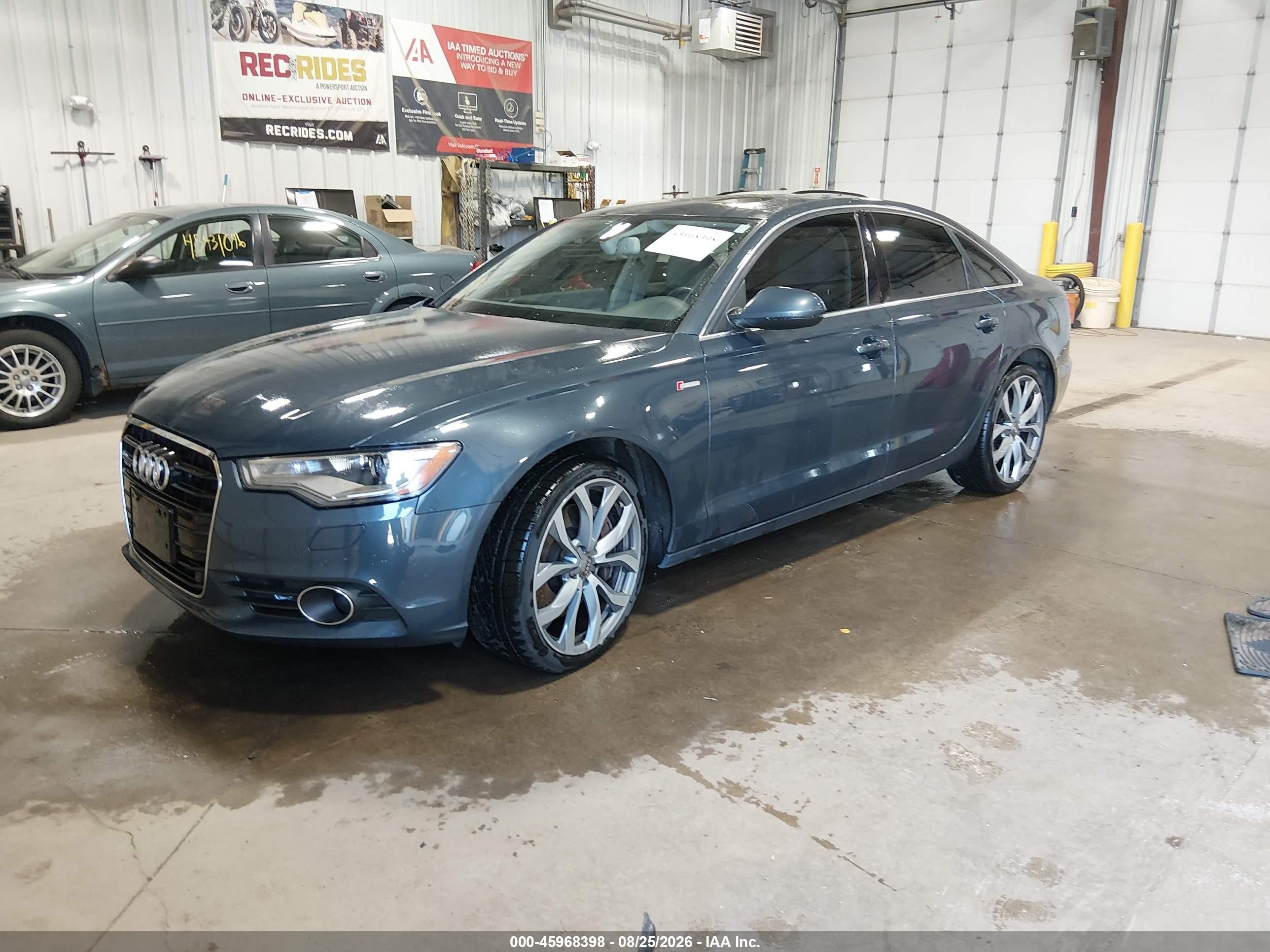 2013 Audi A6 VIN WAUGGAFC1DN126052 IAAI salvage auction — Front End, Salvage (North Dakota), sold $2,600 on 2026-09-25 (photo 2)