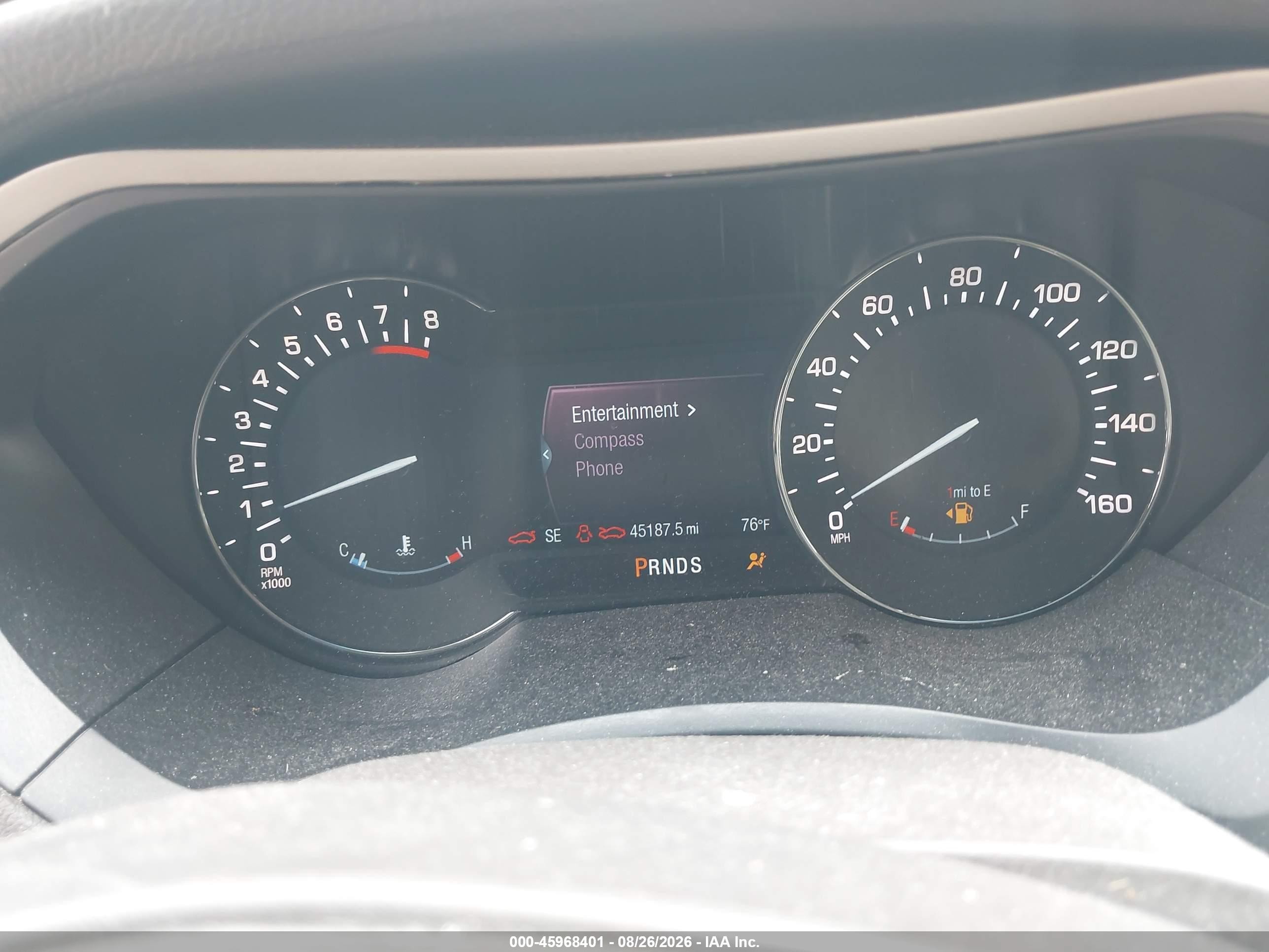 2013 Lincoln MKZ VIN 3LN6L2G98DR823598 IAAI salvage auction — Biohazard/Chemical, Mv-907A (New York), sold $800 on 2026-09-10 (photo 7)