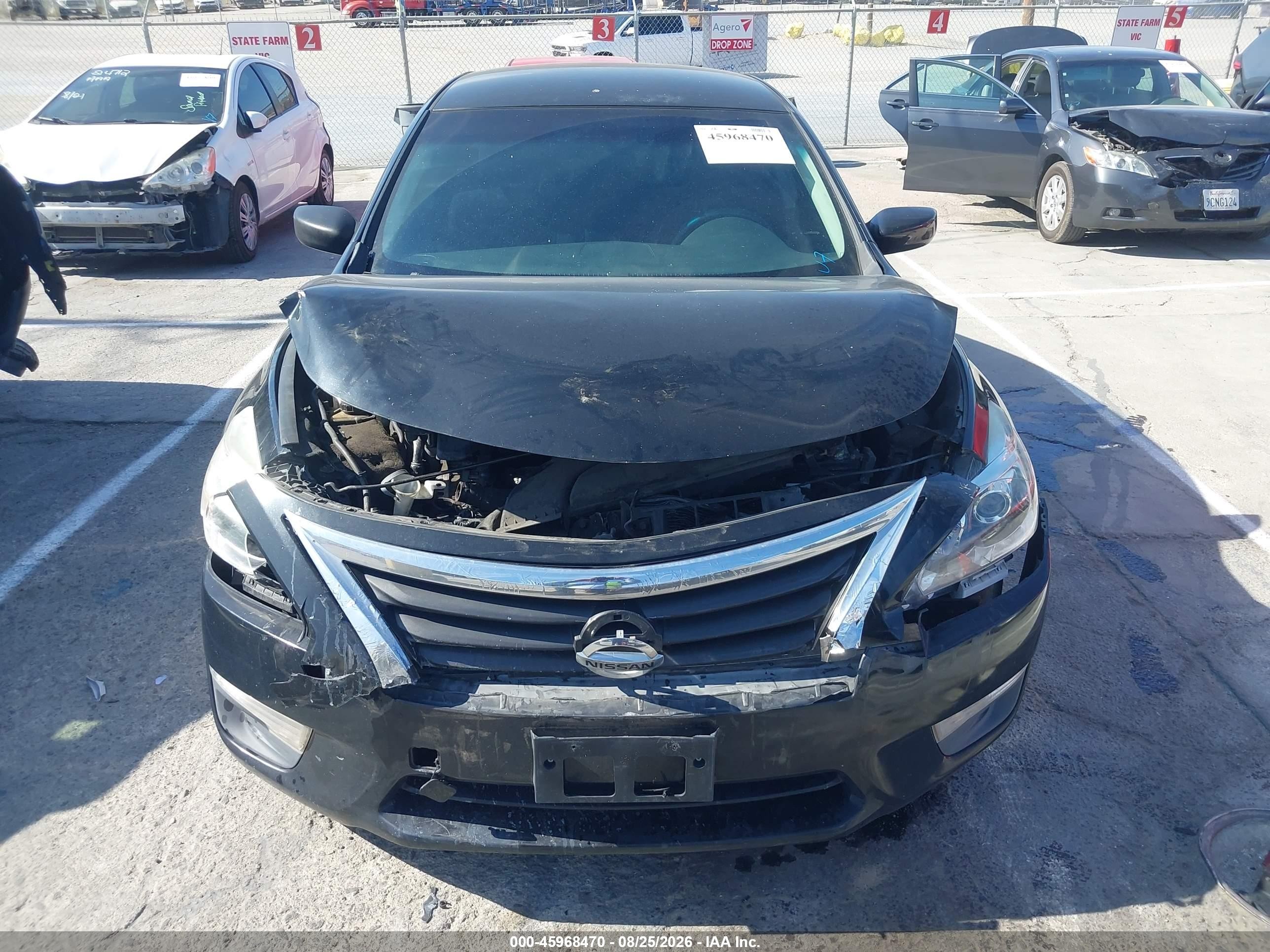 2013 Nissan Altima VIN 1N4AL3AP8DC255885 IAAI salvage auction — Front End, Salvage (California), sold $350 on 2026-09-25 (photo 6)