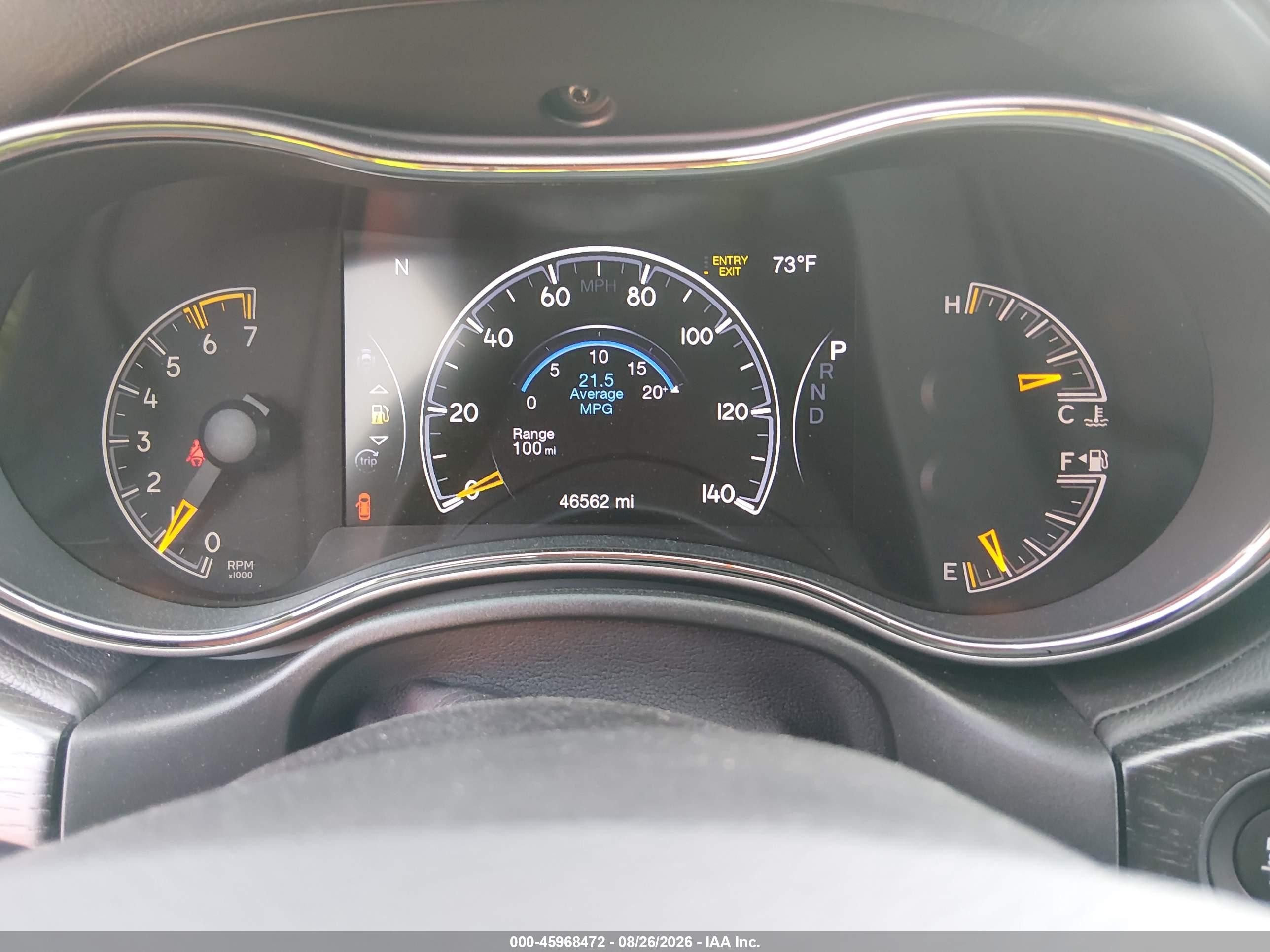 2019 Jeep Grand cherokee VIN 1C4RJFCT2KC856608 IAAI salvage auction — Front End, Salvage (Virginia), sold $12,100 on 2026-09-07 (photo 7)