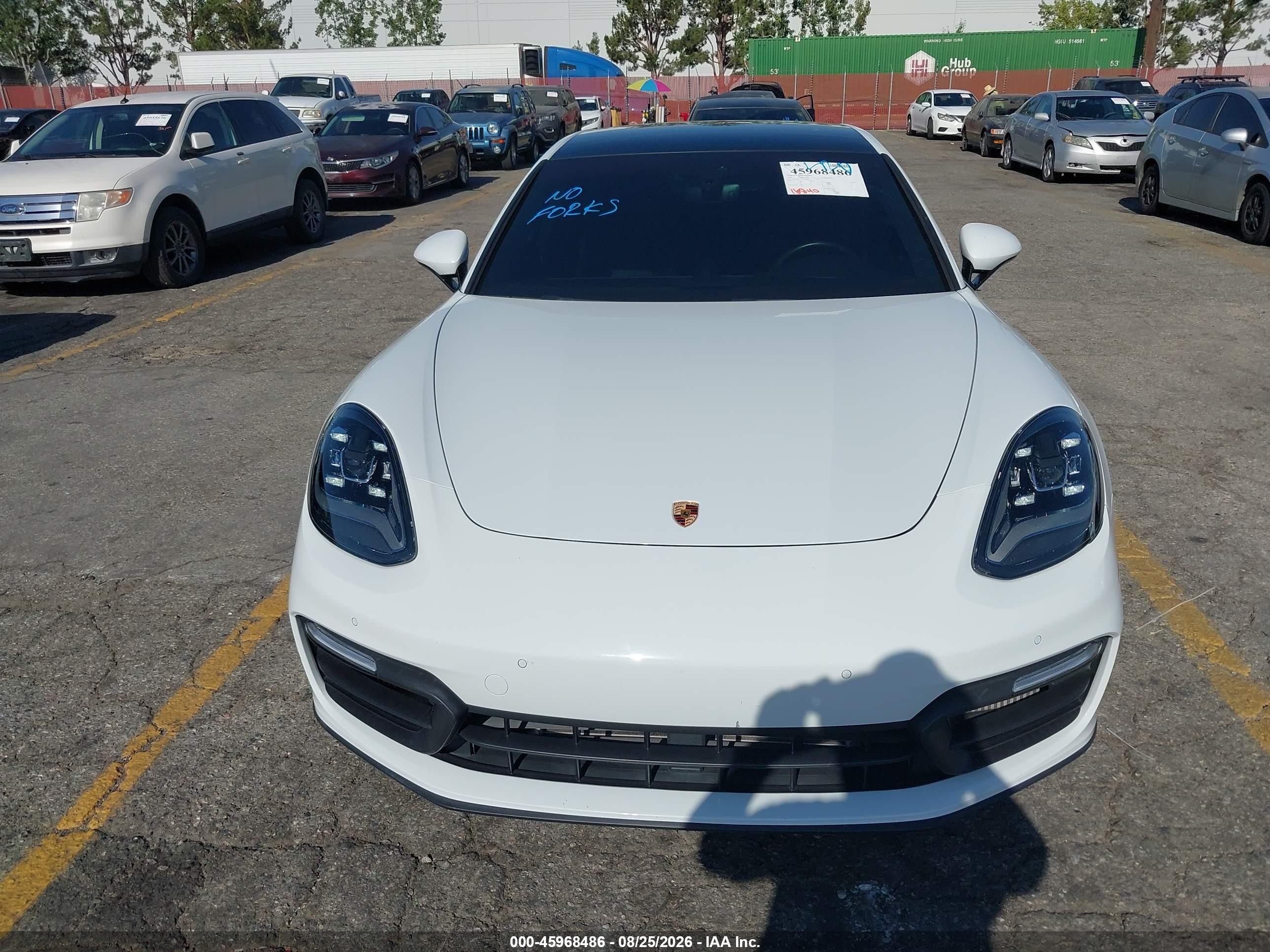 2022 Porsche Panamera VIN WP0AJ2A78NL100894 IAAI salvage auction — Unknown, Salvage Title - Dealer (California), sold $25,575 on 2026-09-01 (photo 6)