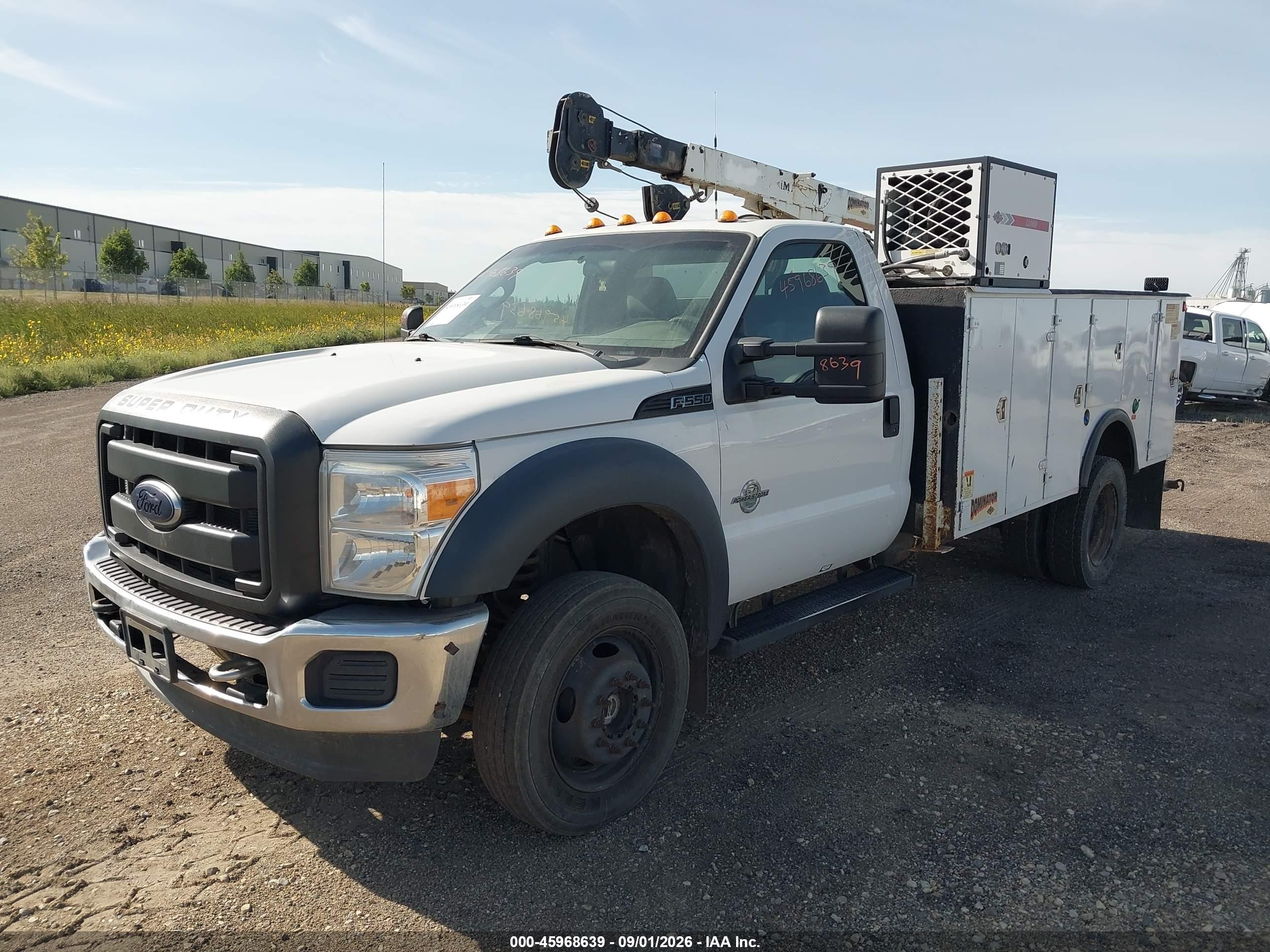 2012 Ford F550 VIN 1FDUF5HT4CEB09043 IAAI salvage auction — Normal Wear, Clear (North Dakota), sold $37,000 on 2026-09-18 (photo 2)