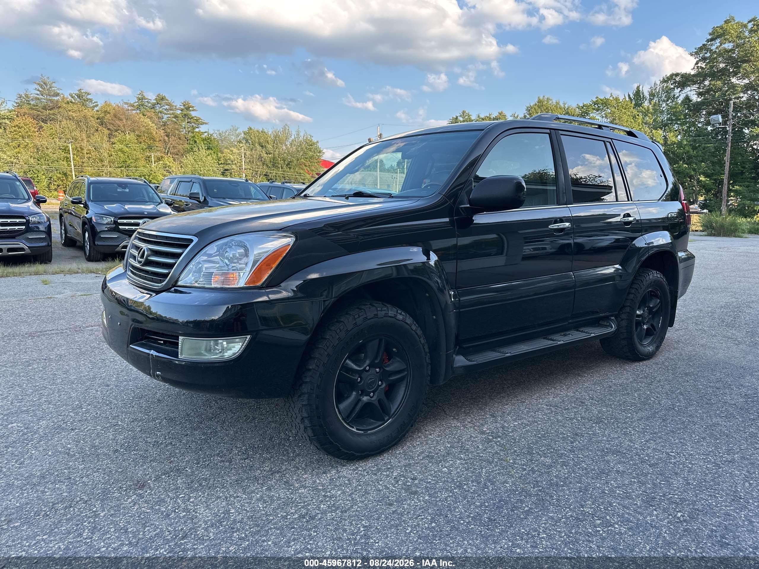 2009 Lexus Gx VIN JTJBT20XX90176007 IAAI salvage auction — Normal Wear, Original (Maine), sold $7,500 on 2026-09-09 (photo 2)