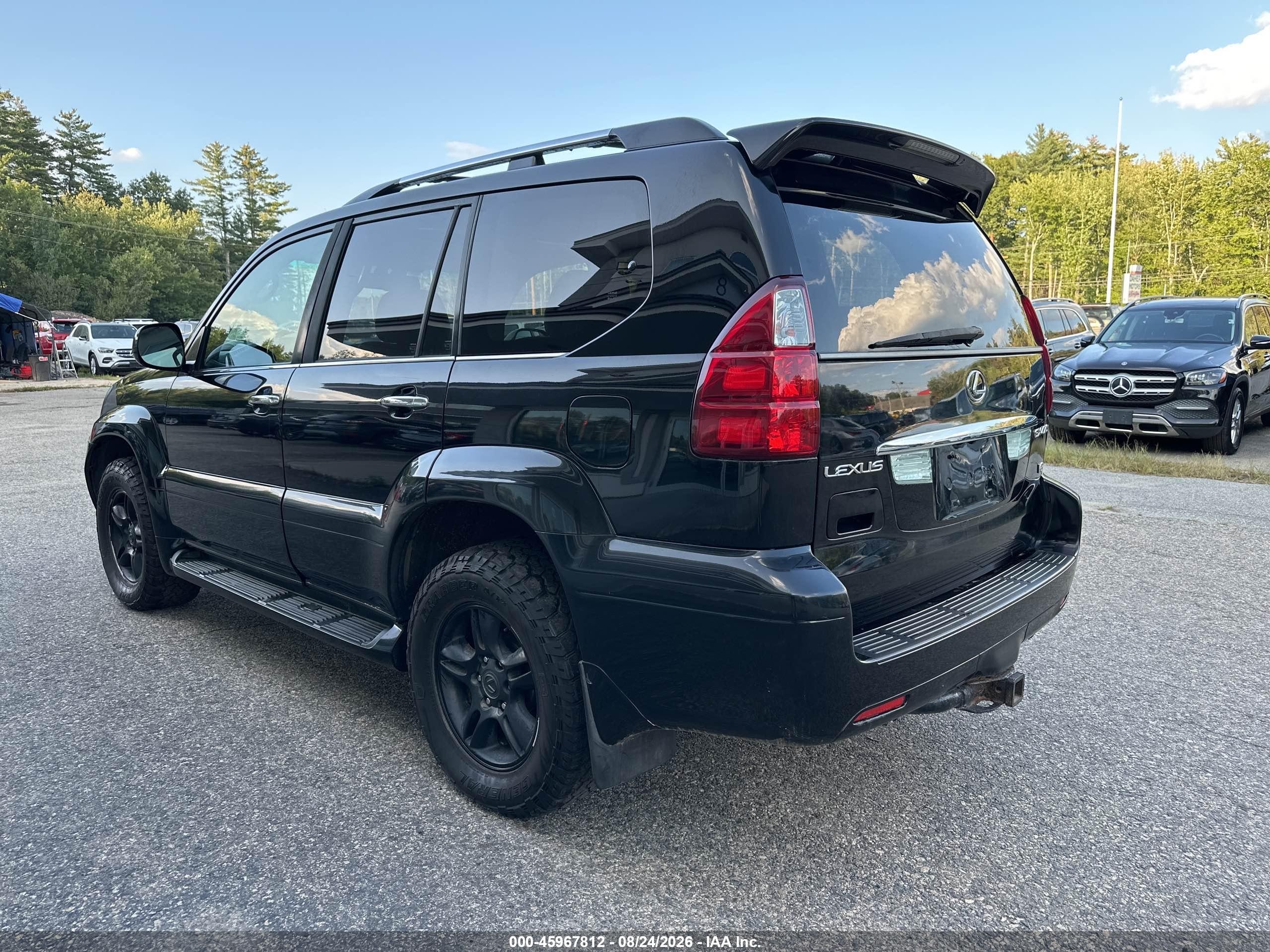 2009 Lexus Gx VIN JTJBT20XX90176007 IAAI salvage auction — Normal Wear, Original (Maine), sold $7,500 on 2026-09-09 (photo 3)