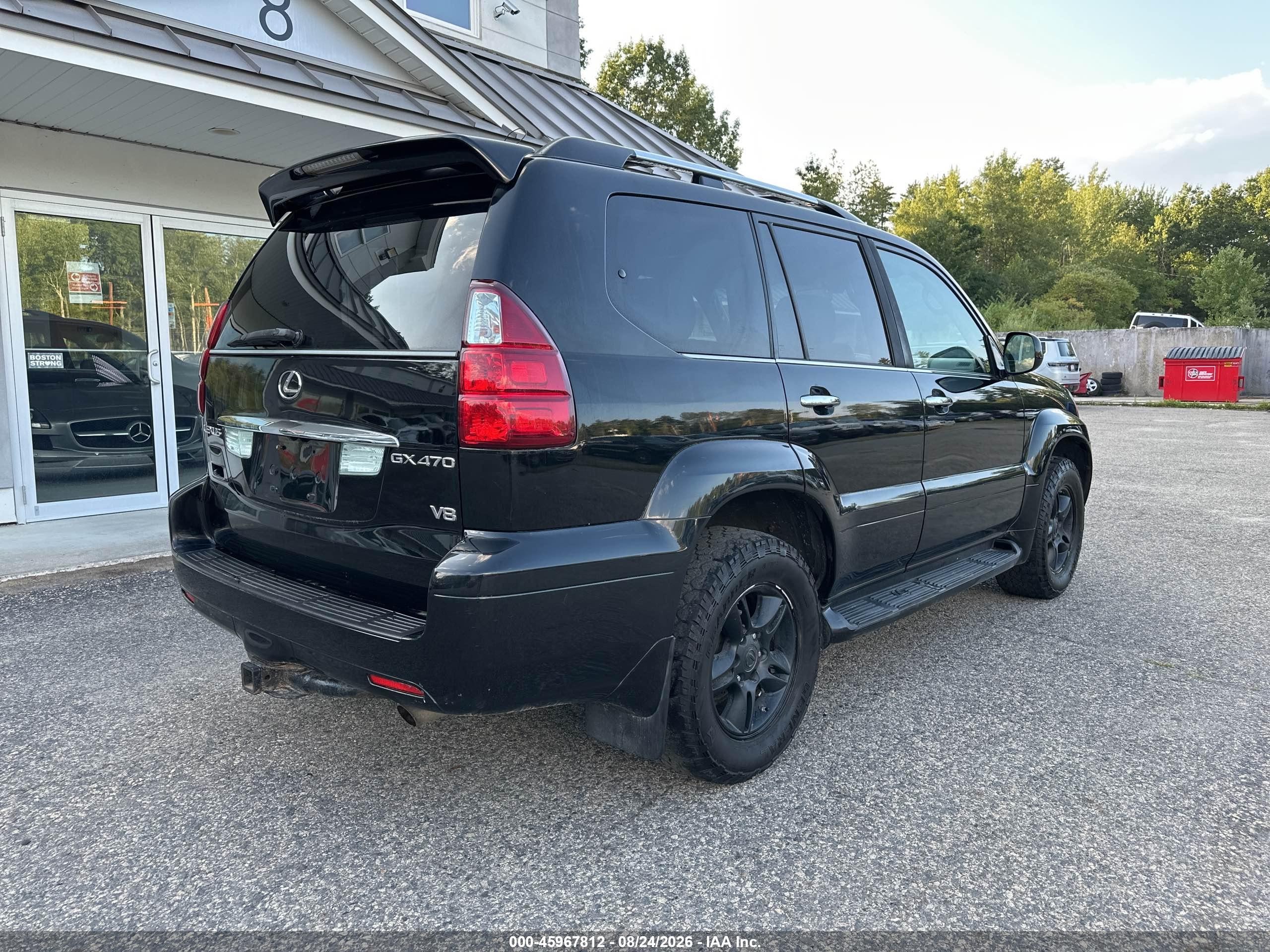 2009 Lexus Gx VIN JTJBT20XX90176007 IAAI salvage auction — Normal Wear, Original (Maine), sold $7,500 on 2026-09-09 (photo 4)