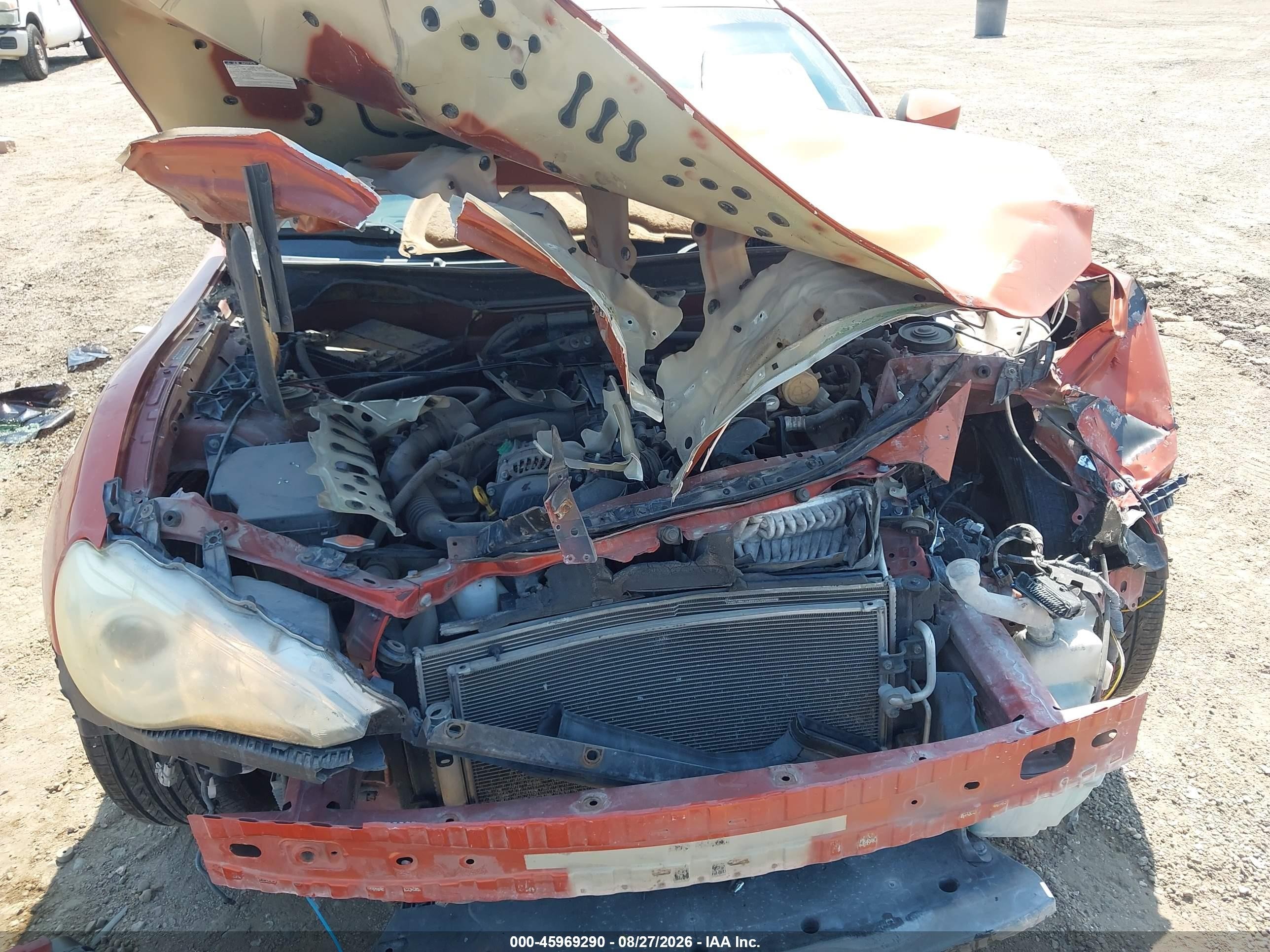 2013 Scion Fr-s VIN JF1ZNAA19D2720158 IAAI salvage auction — Front End, Salvage (Texas), sold $475 on 2026-10-07 (photo 6)