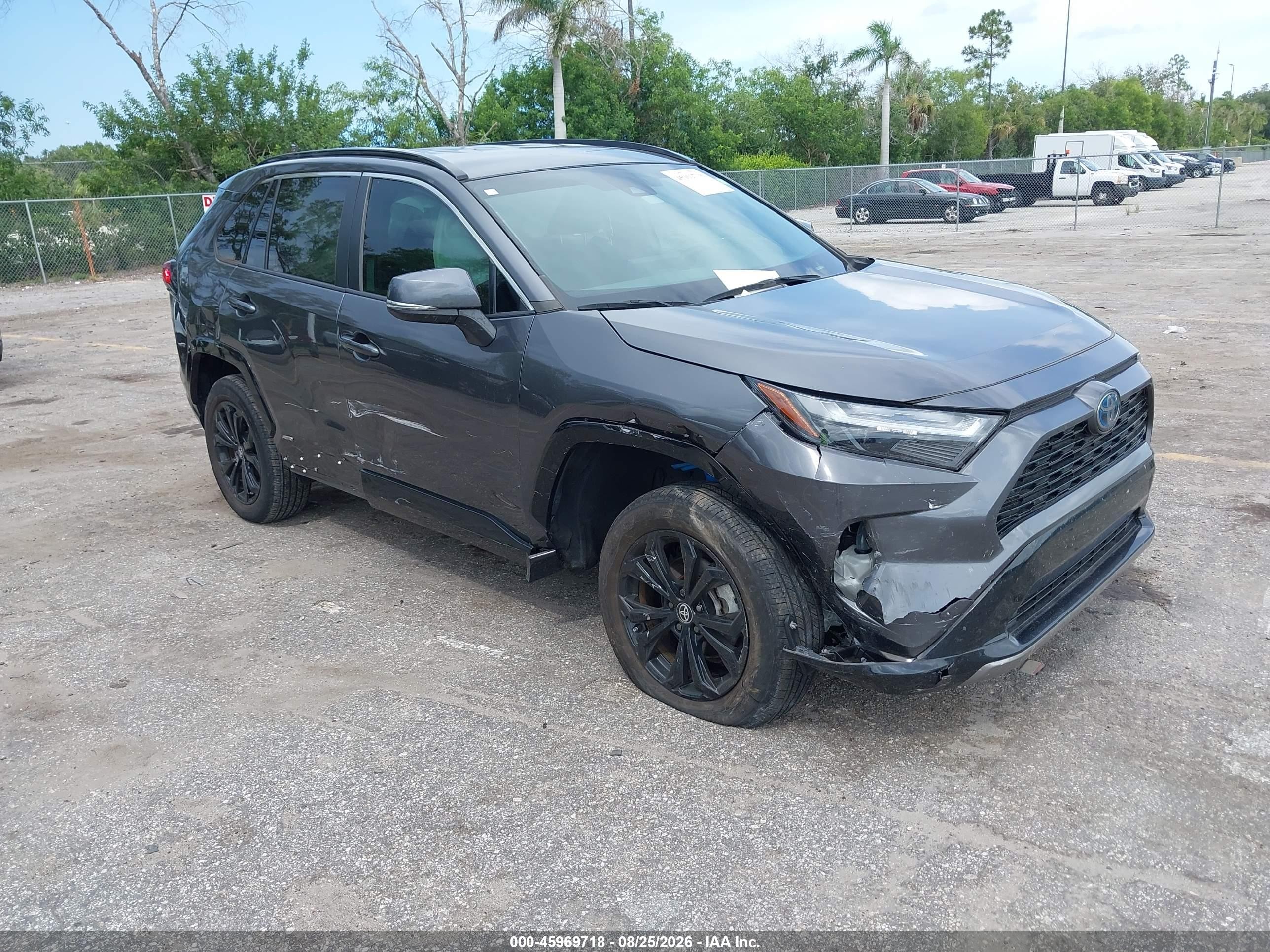 2023 Toyota RAV4 Hybrid VIN 4T3T6RFV1PU140003 — IAAI salvage auction photo