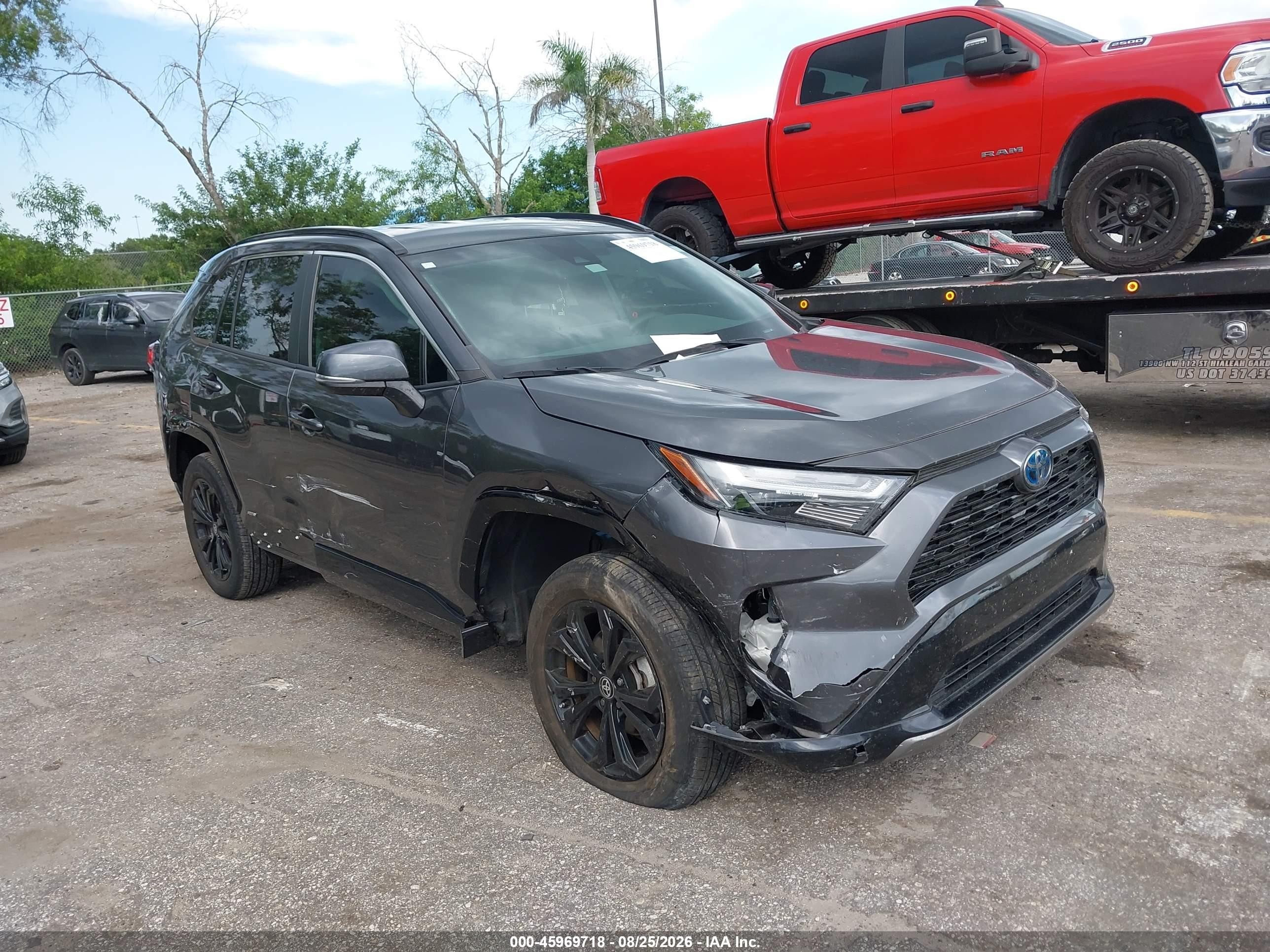 2023 Toyota VIN 4T3T6RFV1PU140003 IAAI salvage auction — Side, Rebuildable (Florida), sold $12,900 on 2026-09-09 (photo 6)