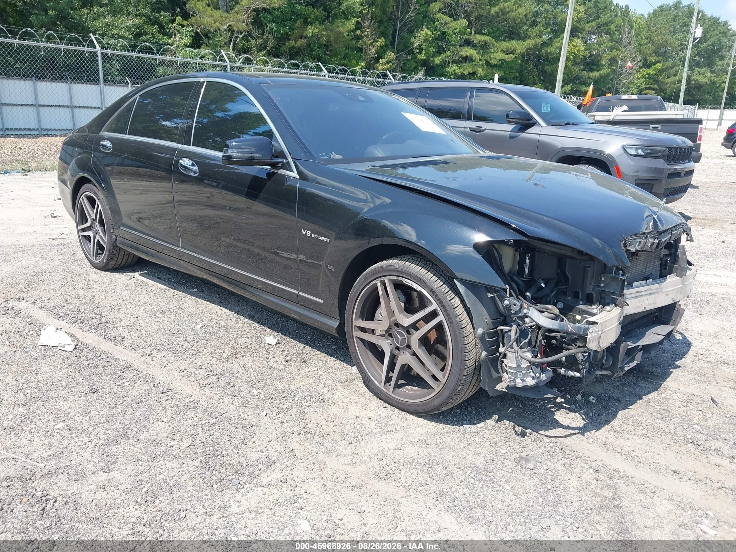 2013 Mercedes-Benz S-Class VIN WDDNG7EBXDA508826 — IAAI salvage auction photo