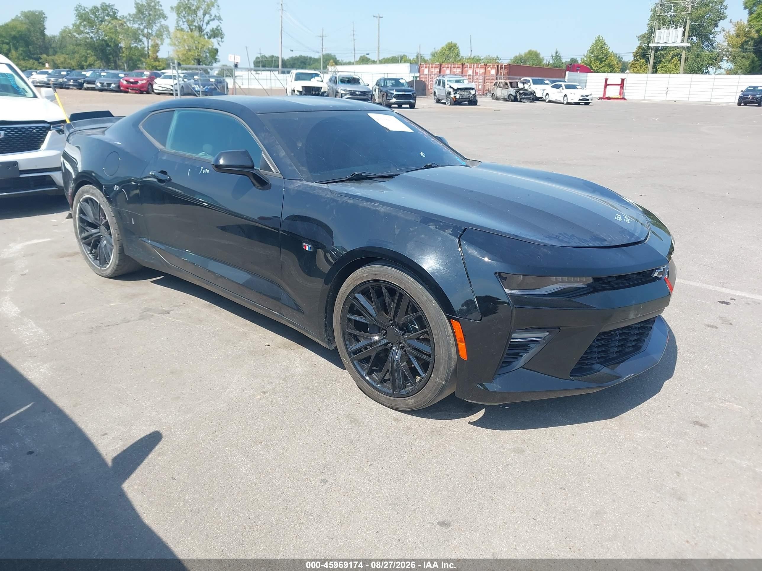 2018 Chevrolet Camaro VIN 1G1FE1R78J0122648 — IAAI salvage auction photo