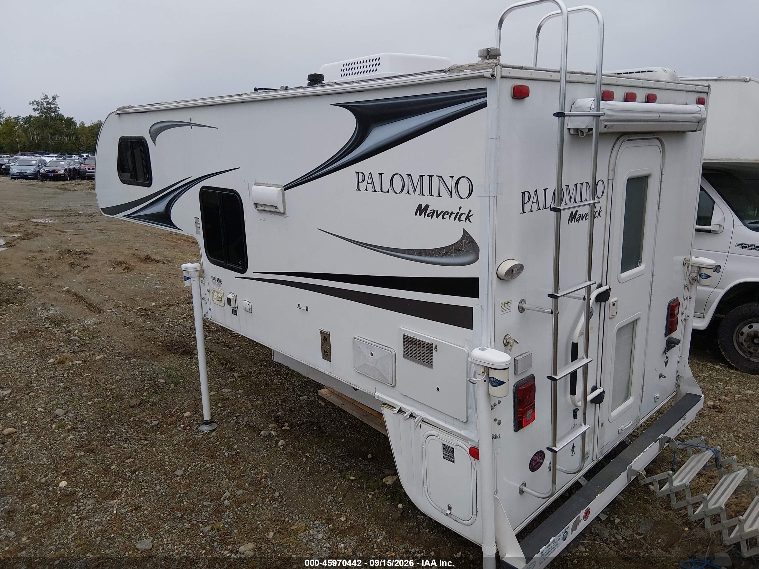 2012 Palomino Maverick VIN 4X4SMA707CN102261 IAAI salvage auction — Rear End, Bill Of Sale (Alaska), sold $2,550 on 2026-10-06 (photo 3)