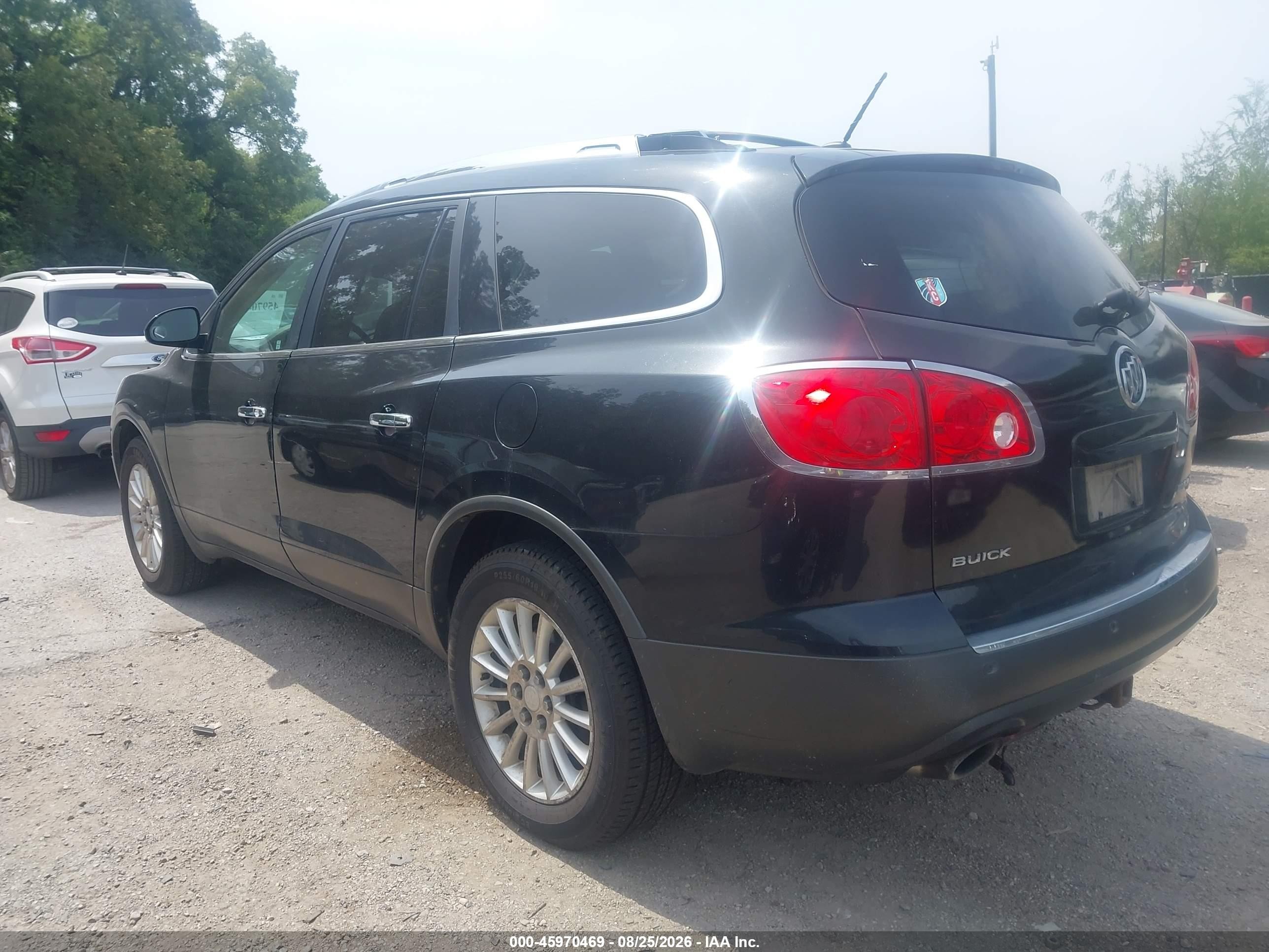 2012 Buick Enclave VIN 5GAKVCEDXCJ203274 IAAI salvage auction — Normal Wear, Clear (Missouri), sold $725 on 2026-09-18 (photo 3)