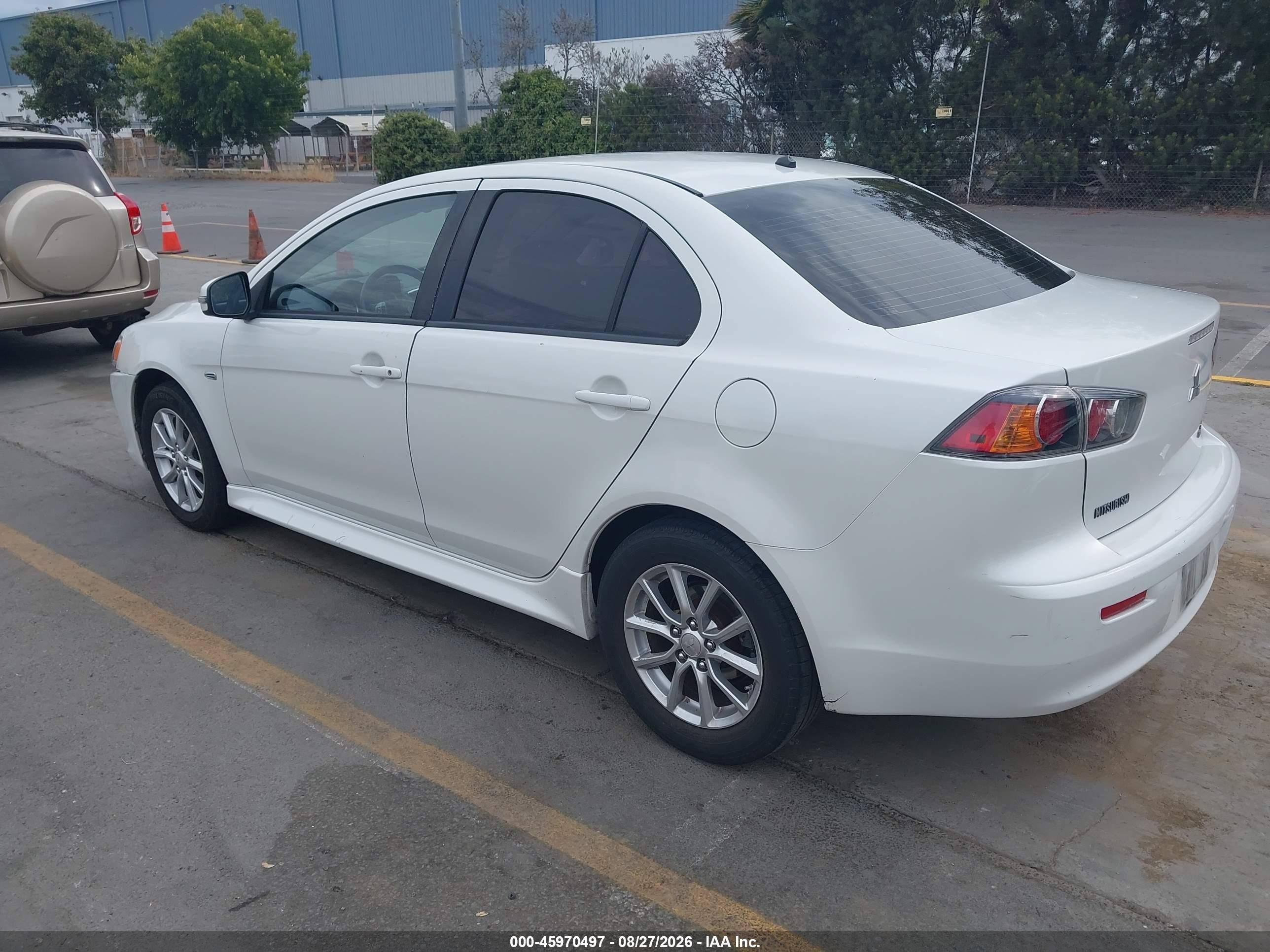 2016 Mitsubishi Lancer VIN JA32U2FU8GU005225 IAAI salvage auction — Normal Wear, Clear - Dealer Only (California), sold $1,275 on 2026-09-11 (photo 3)
