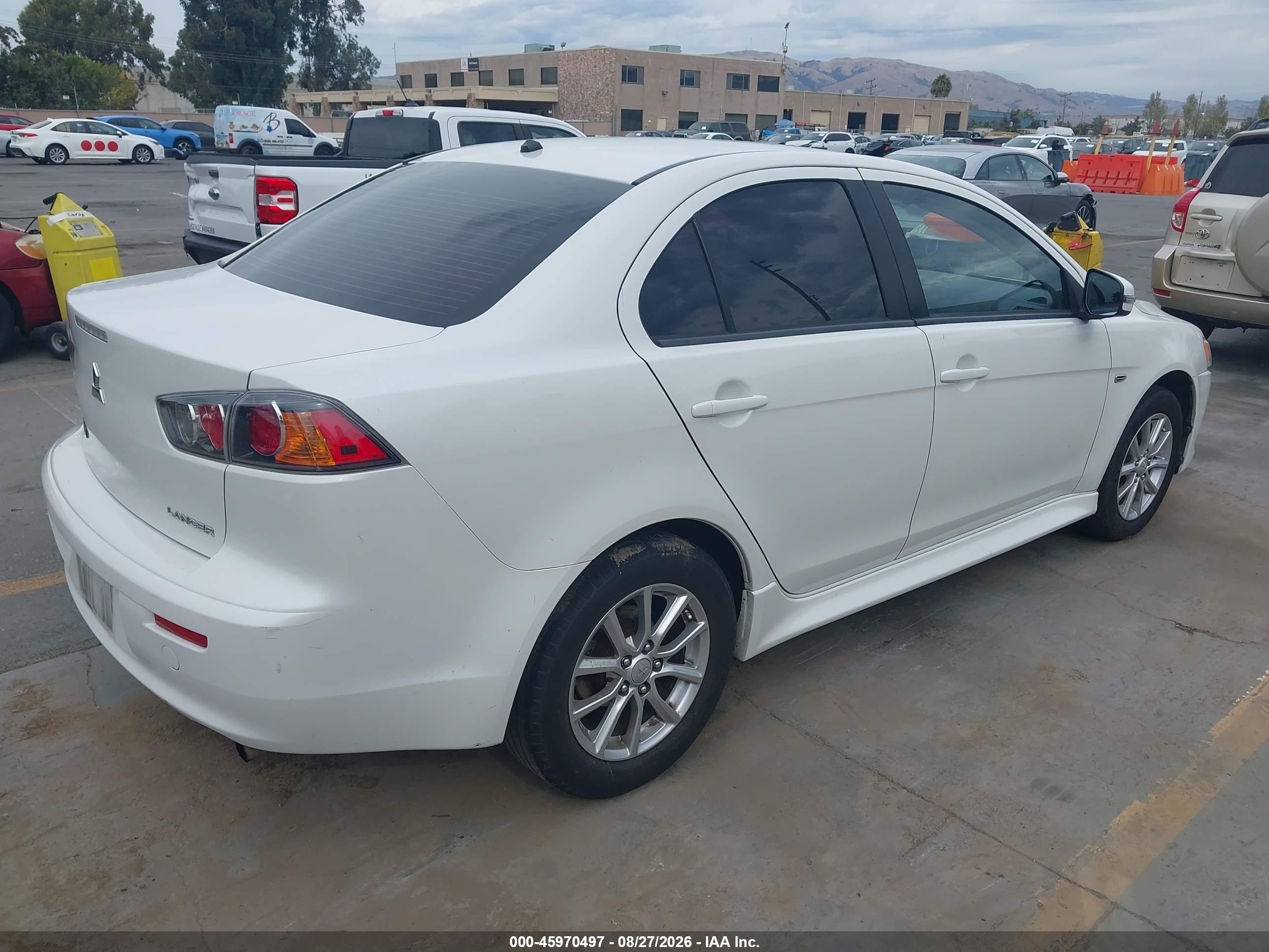 2016 Mitsubishi Lancer VIN JA32U2FU8GU005225 IAAI salvage auction — Normal Wear, Clear - Dealer Only (California), sold $1,275 on 2026-09-11 (photo 4)