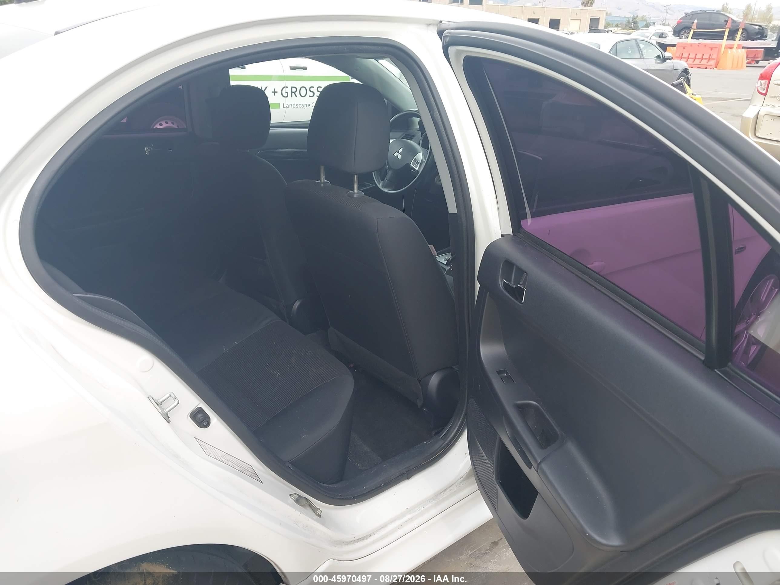 2016 Mitsubishi Lancer VIN JA32U2FU8GU005225 IAAI salvage auction — Normal Wear, Clear - Dealer Only (California), sold $1,275 on 2026-09-11 (photo 8)