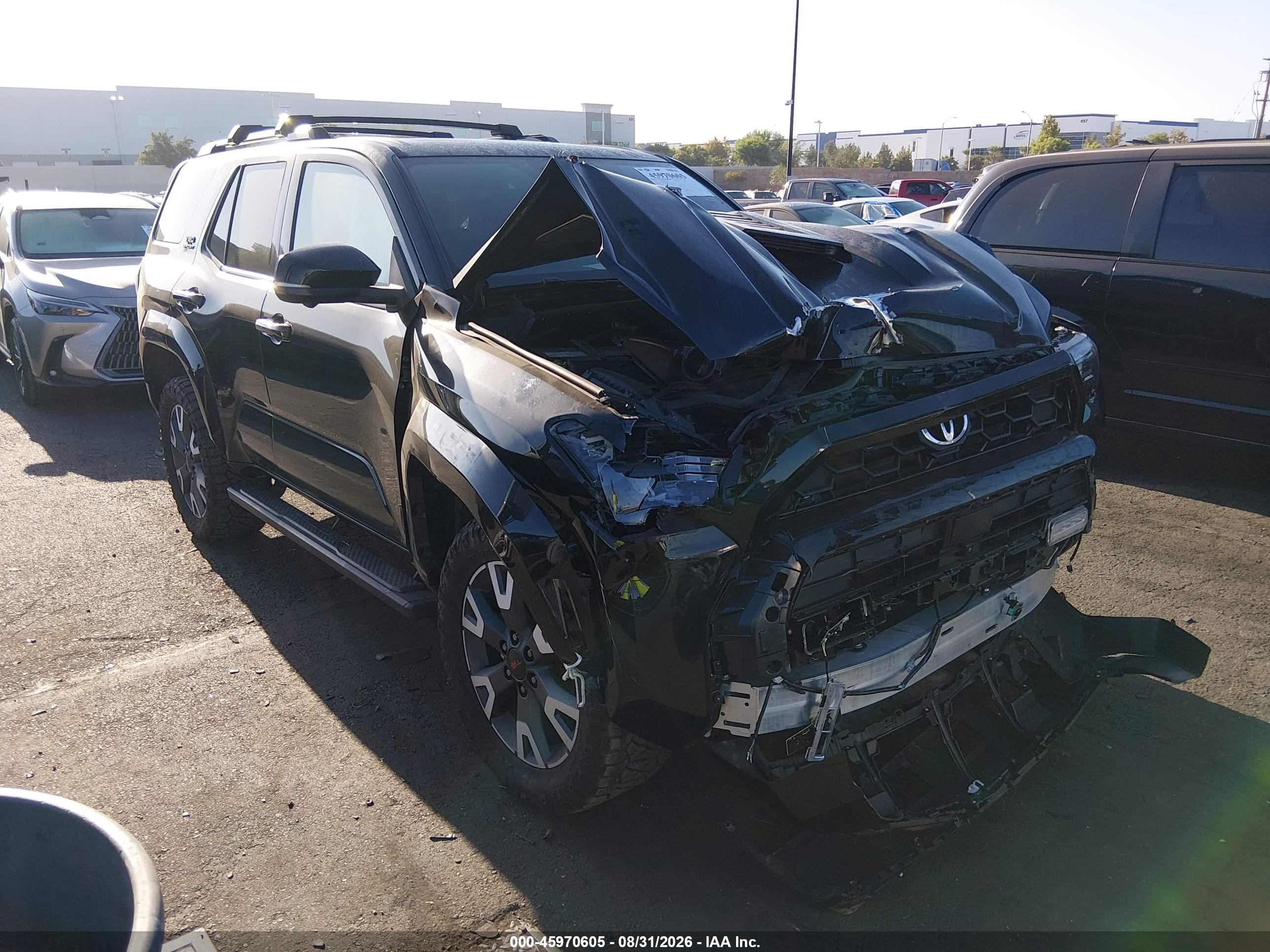 2025 Toyota 4Runner VIN JTEVA5BRXS5001055 — IAAI salvage auction photo