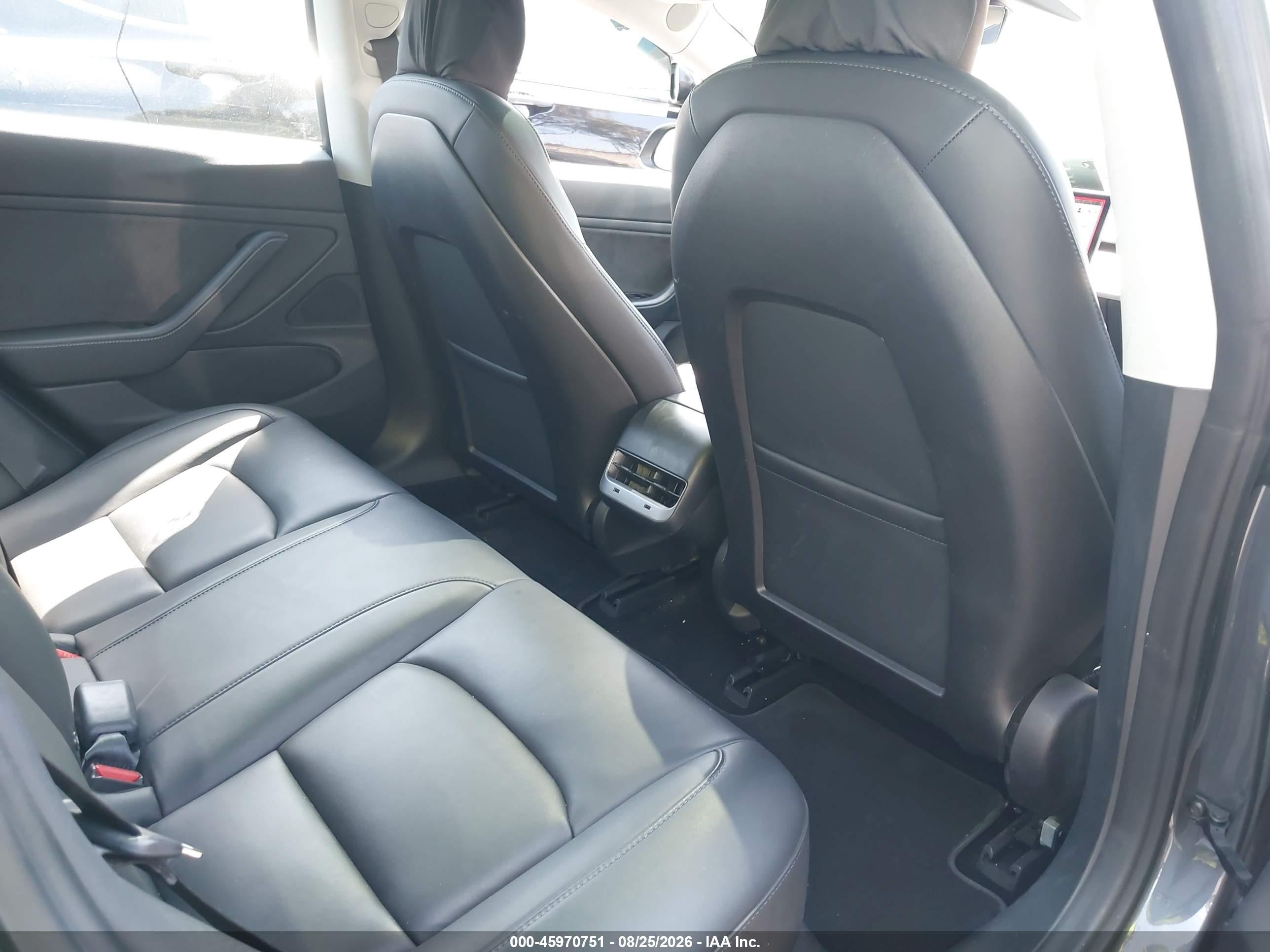 2018 Tesla Model 3 VIN 5YJ3E1EA5JF163087 IAAI salvage auction — Rear End, Salvage Certificate (California), sold $4,100 on 2026-09-13 (photo 8)