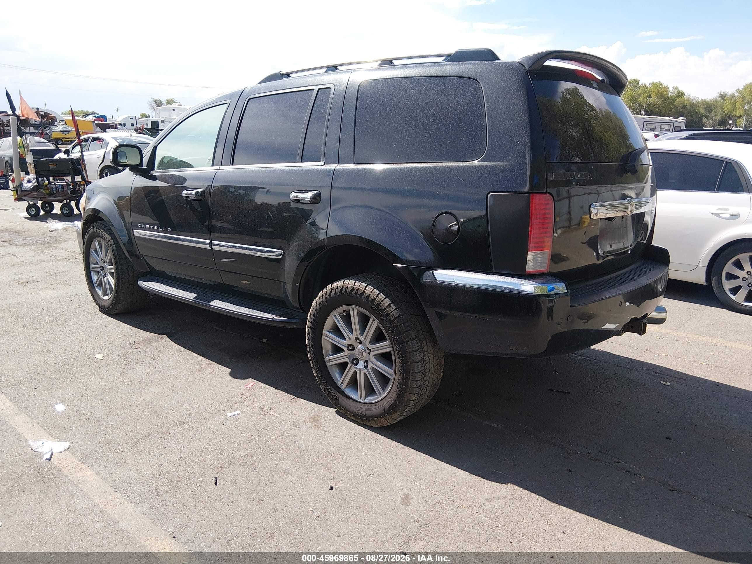 2009 Chrysler Aspen VIN 1A8HX58P29F701381 IAAI salvage auction — Front End, Salvage (Utah), sold $400 on 2026-10-02 (photo 3)