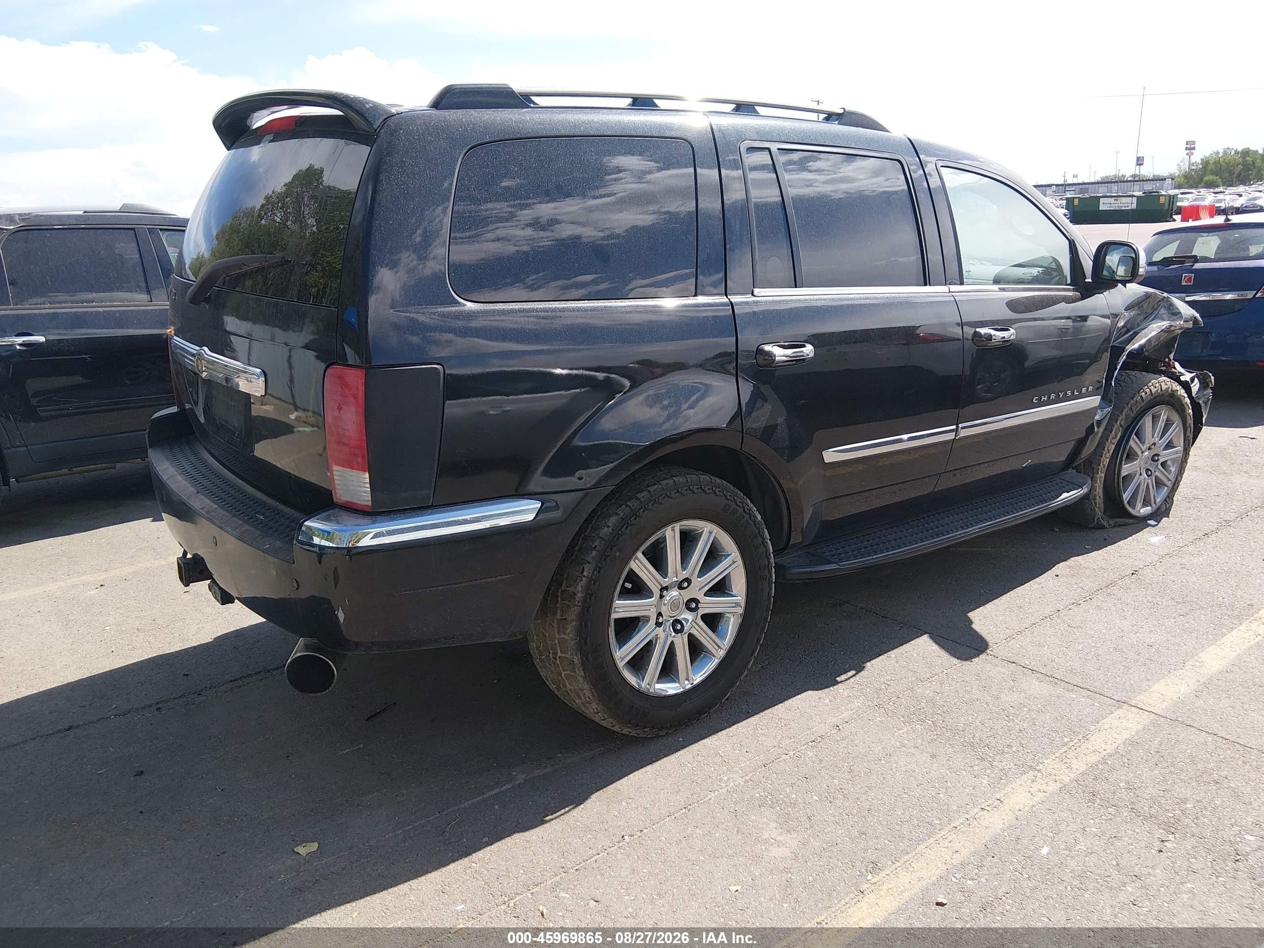 2009 Chrysler Aspen VIN 1A8HX58P29F701381 IAAI salvage auction — Front End, Salvage (Utah), sold $400 on 2026-10-02 (photo 4)