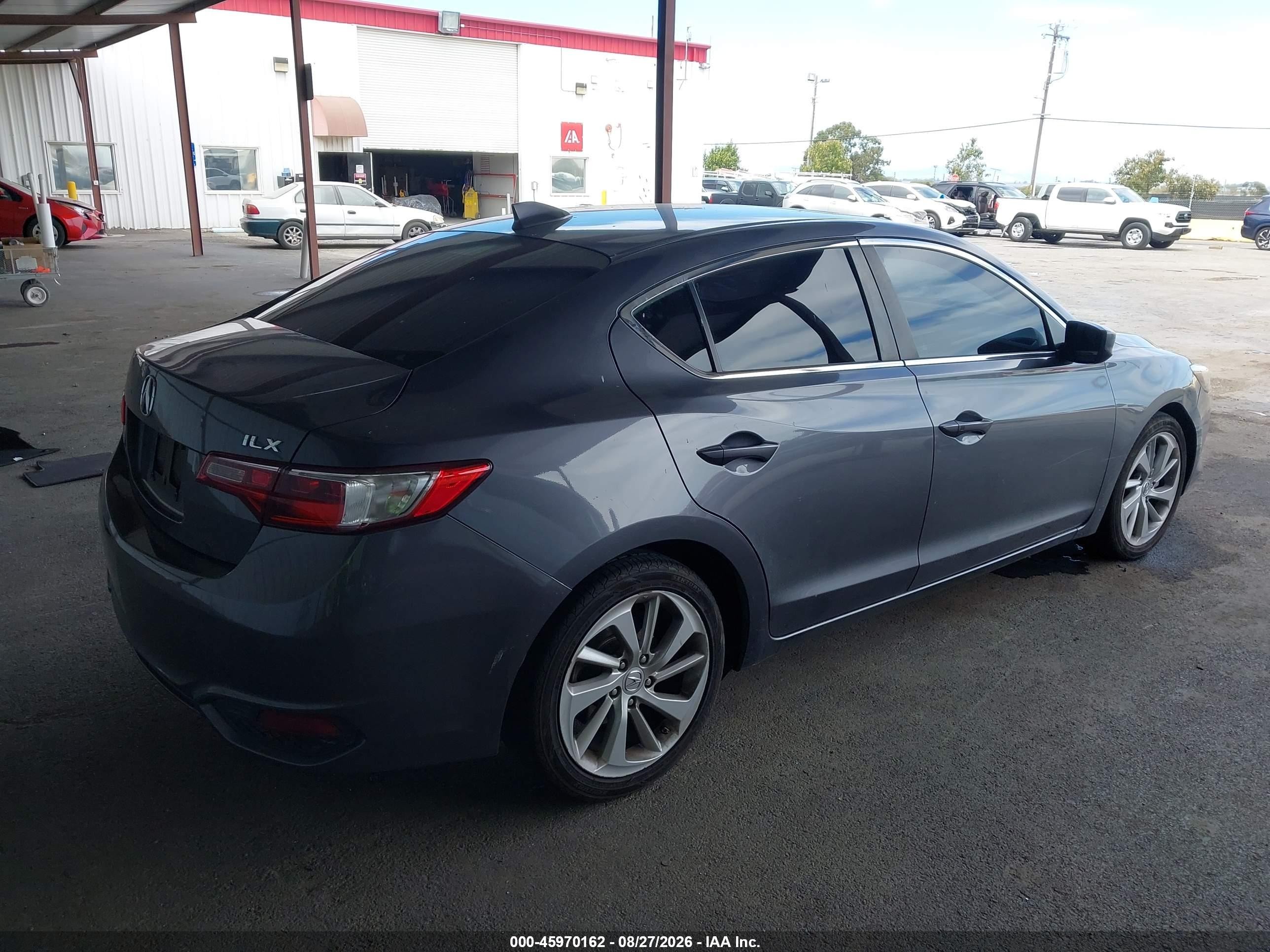 2018 Acura ILX VIN 19UDE2F74JA000230 IAAI salvage auction — Unknown, Salvage (California), sold $4,050 on 2026-09-27 (photo 4)