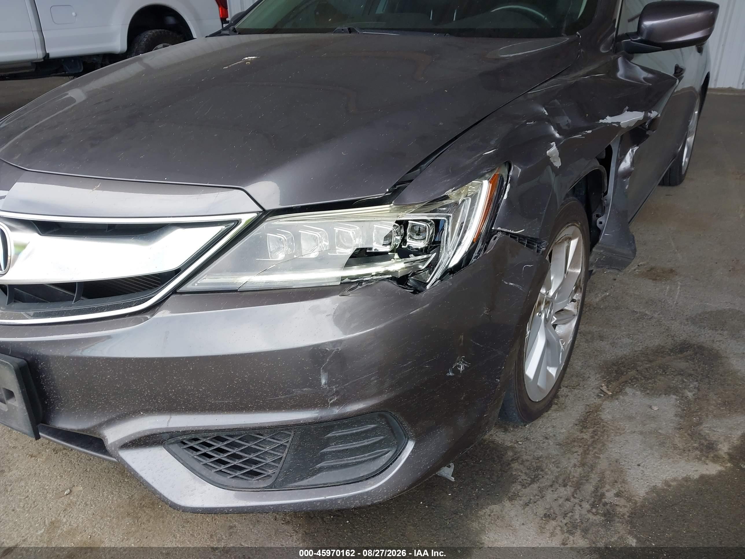 2018 Acura ILX VIN 19UDE2F74JA000230 IAAI salvage auction — Unknown, Salvage (California), sold $4,050 on 2026-09-27 (photo 6)