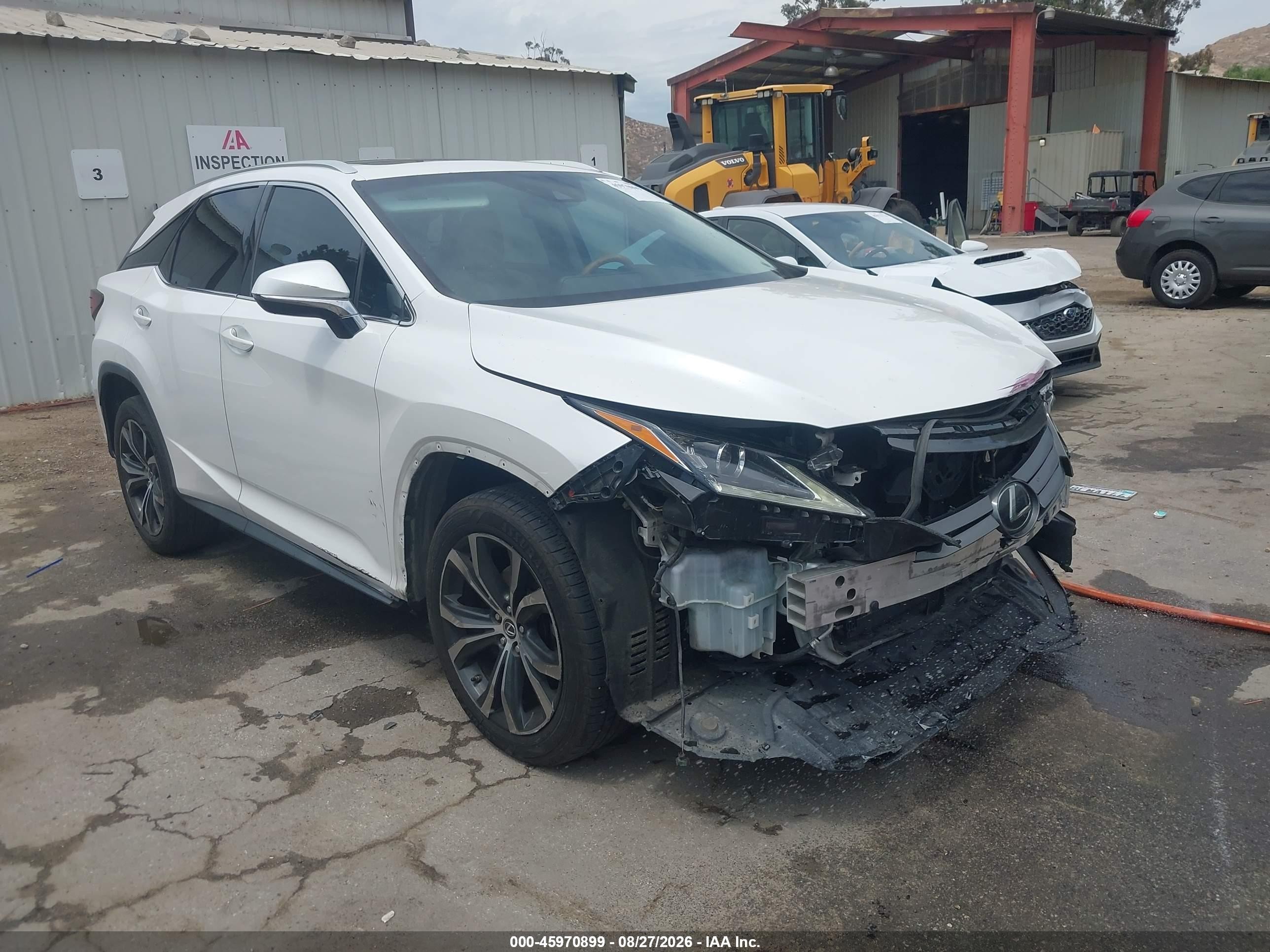2019 Lexus RX 350 VIN 2T2ZZMCA3KC143067 — IAAI salvage auction photo