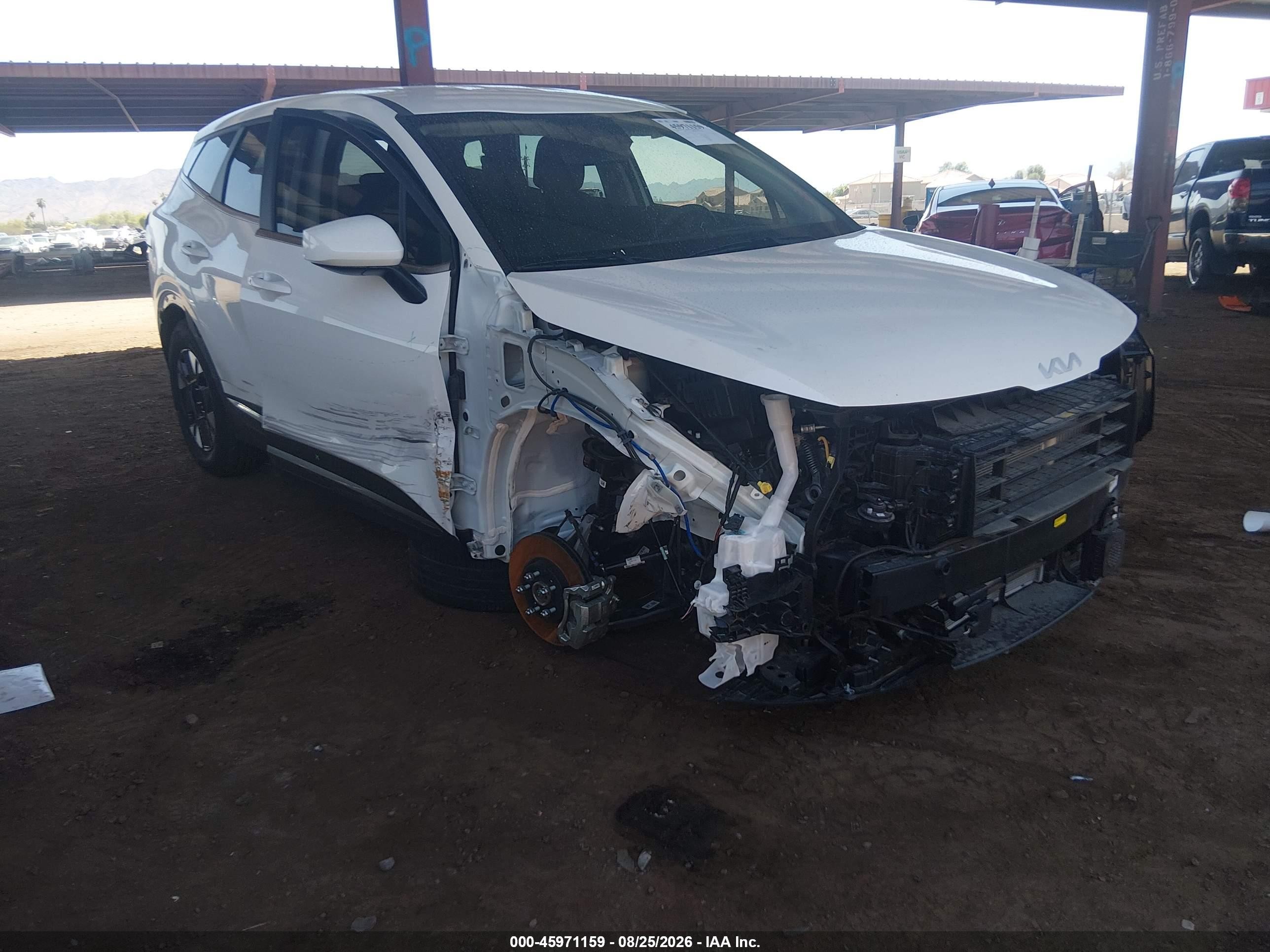 2026 Kia Sportage Hybrid VIN KNDPU3DG9T7302166 — IAAI salvage auction photo
