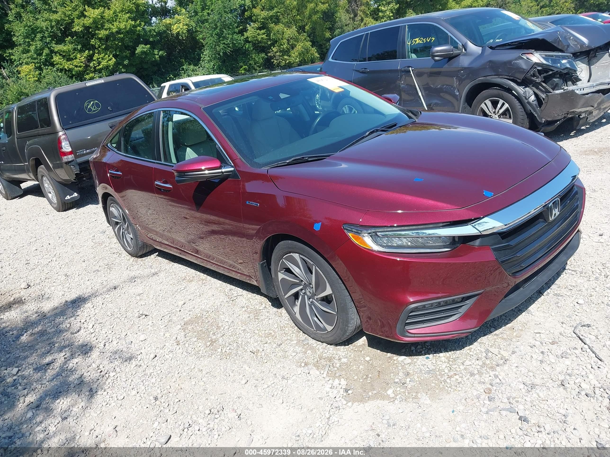 2020 Honda Insight VIN 19XZE4F96LE002658 — IAAI salvage auction photo