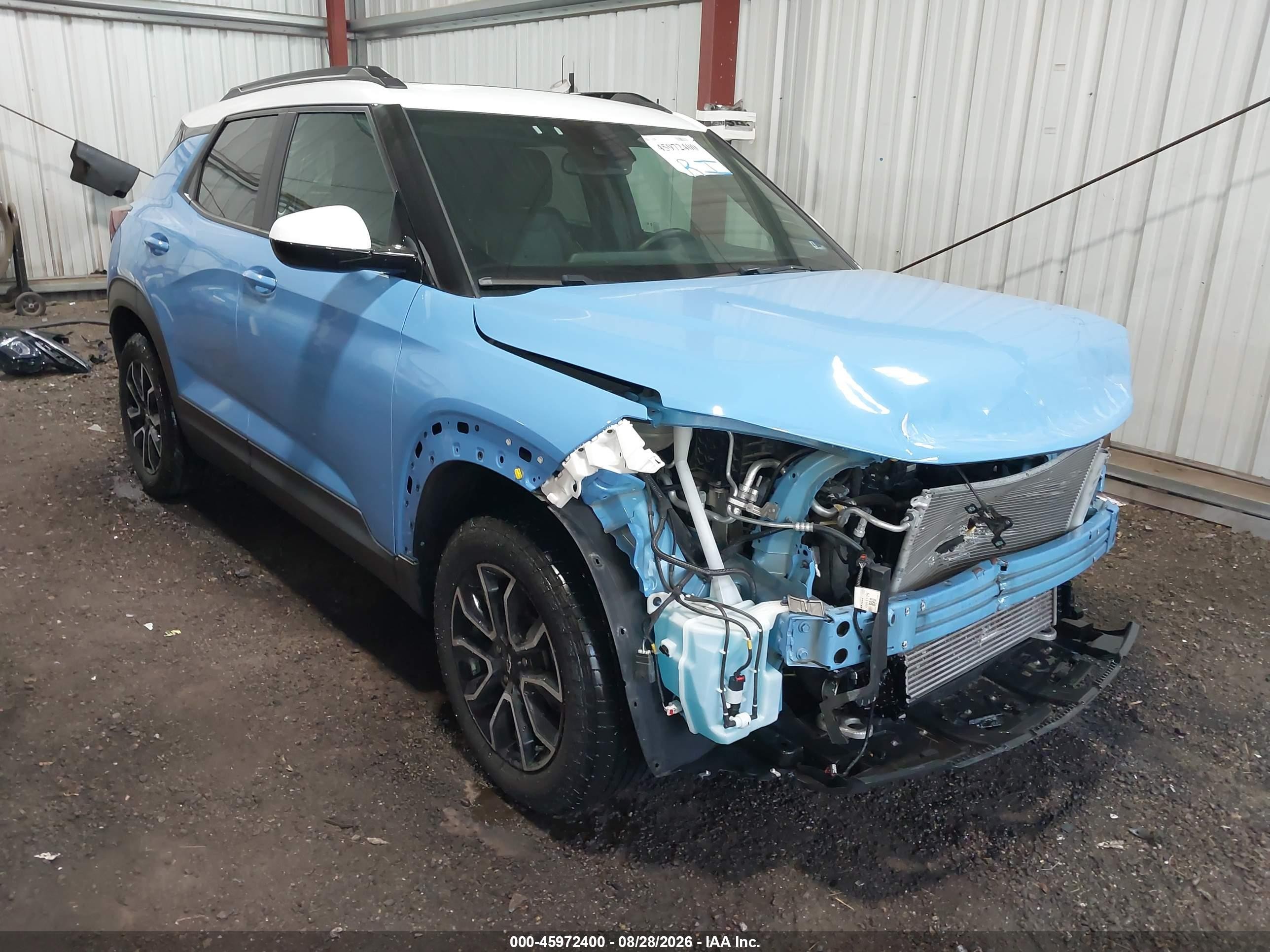 2024 Chevrolet Trailblazer VIN KL79MSSL6RB058224 — IAAI salvage auction photo