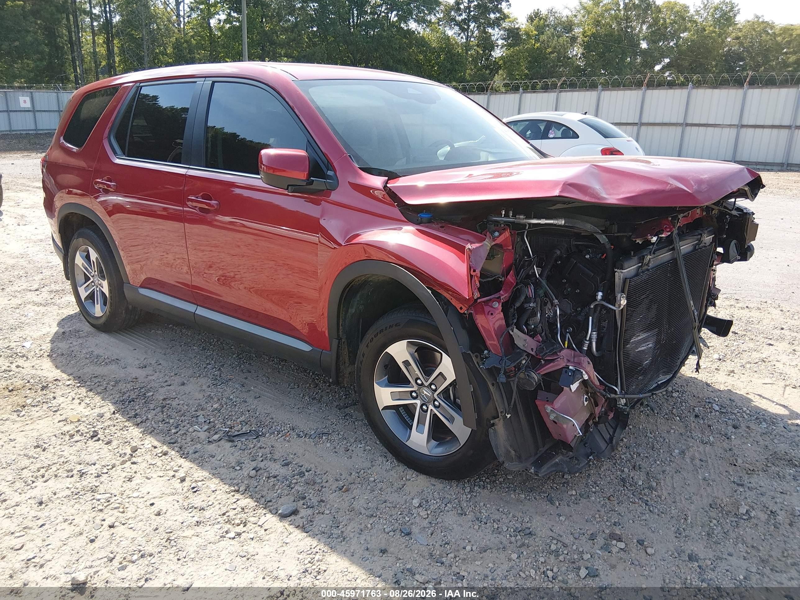 2025 Honda Pilot VIN 5FNYG1H49SB065445 — IAAI salvage auction photo