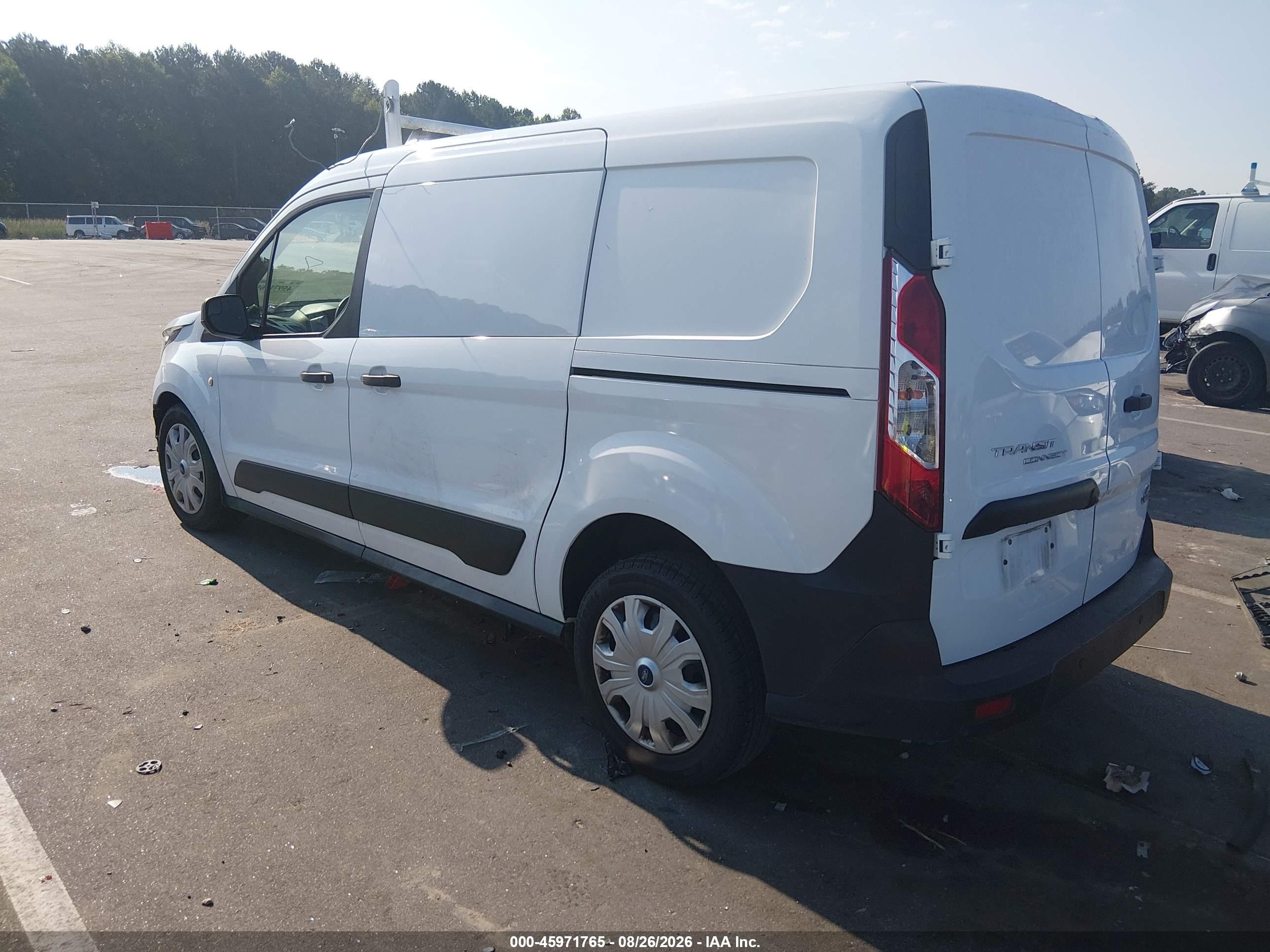 2021 Ford Transit Connect VIN NM0LS7E29M1493619 IAAI salvage auction — Front End, Salvage (North Carolina), sold $1,350 on 2026-09-25 (photo 3)