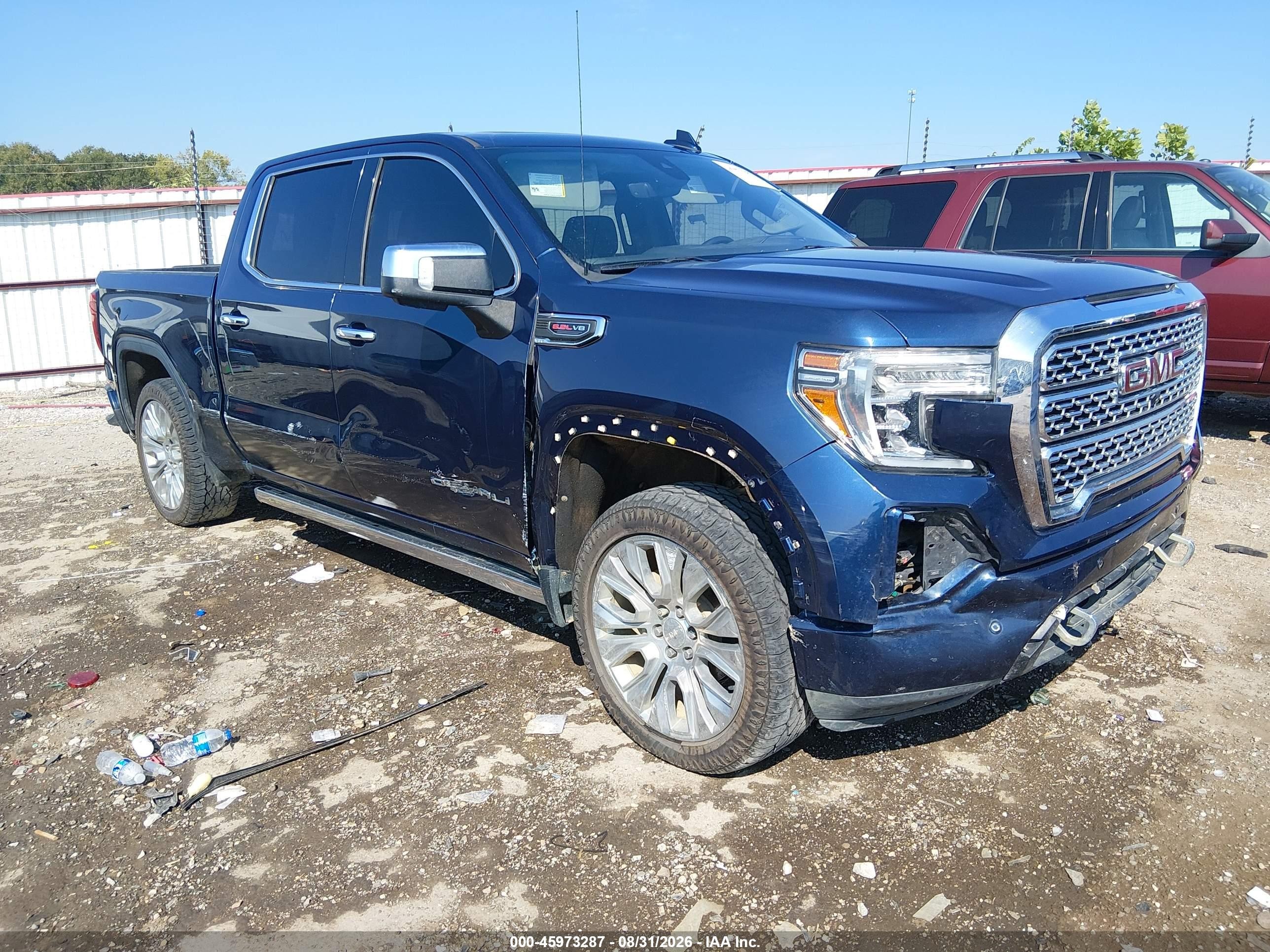 2021 GMC Sierra 1500 VIN 3GTU9FEL2MG203535 — IAAI salvage auction photo